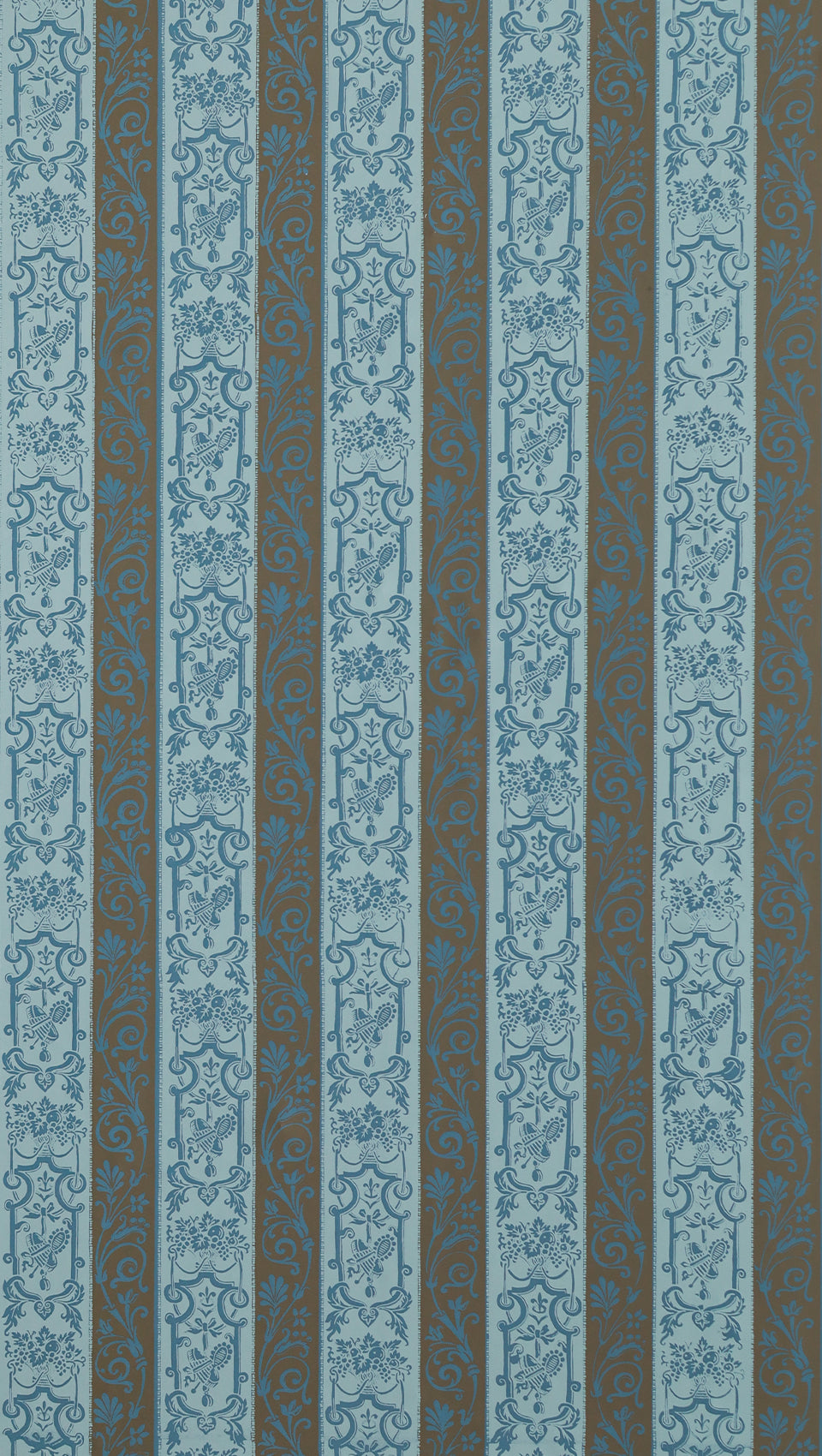 hembus-tapete-4067-ludwig-richter-blau-braun-streifentapete-50-0-cm image 1