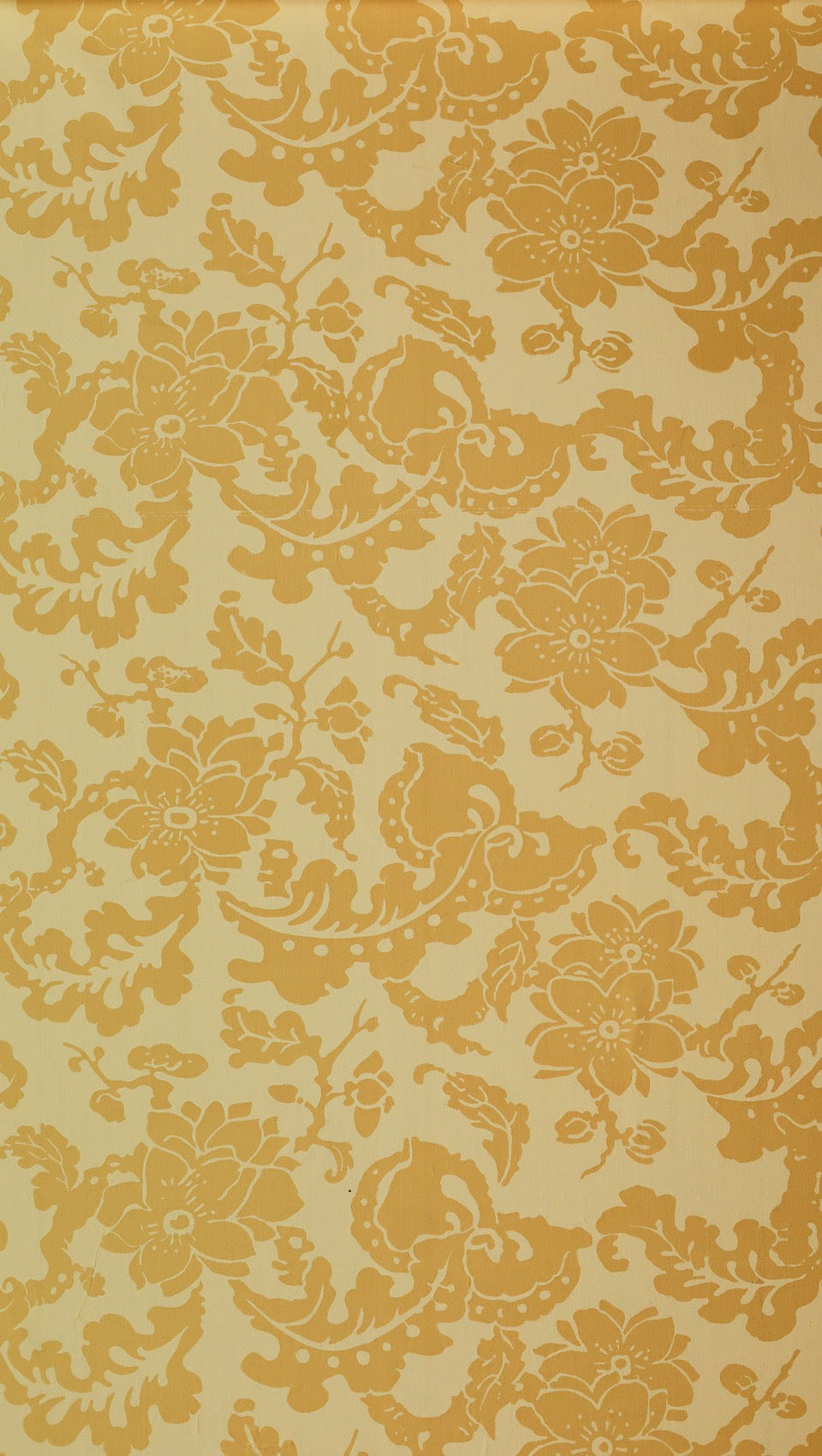 hembus-tapete-6003-madame-butterfly-sonnengelb-jugendstil image 1