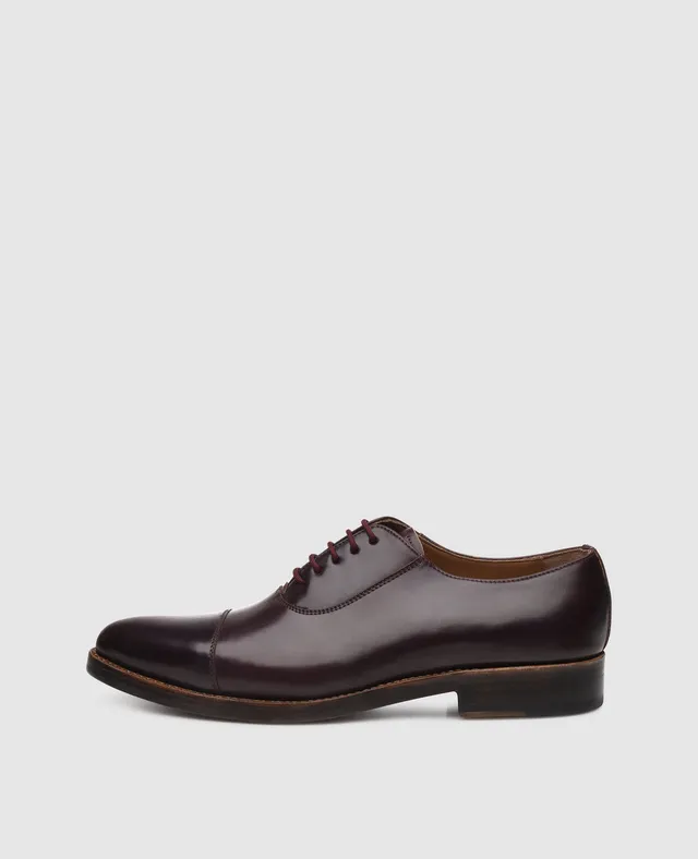 dinkelacker-milano-captoe-oxford-c-oxblood-shell-cordovan image 1