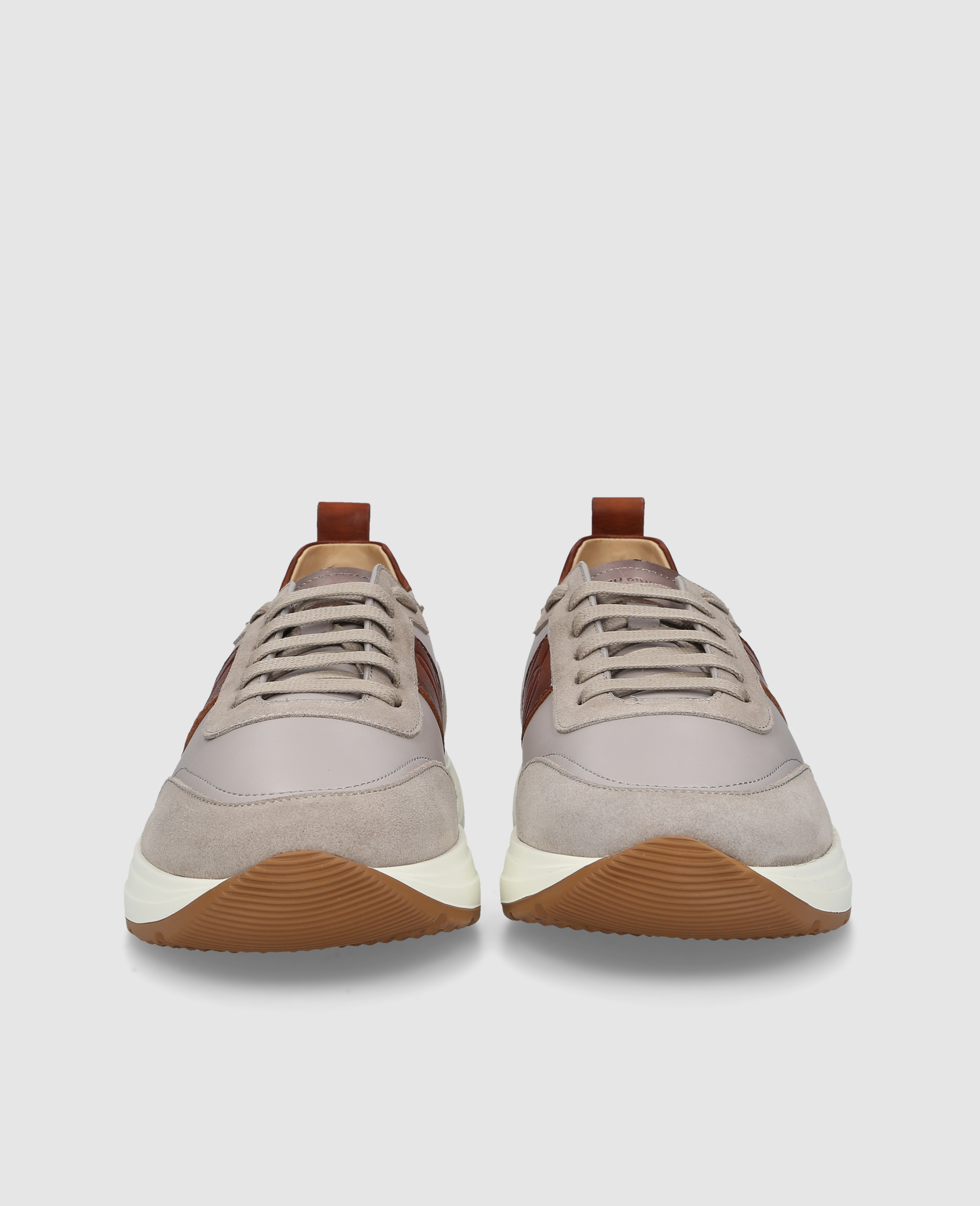 dinkelacker-toronto-sneaker-cl-sneaker-grau-braun-vachetta image 4