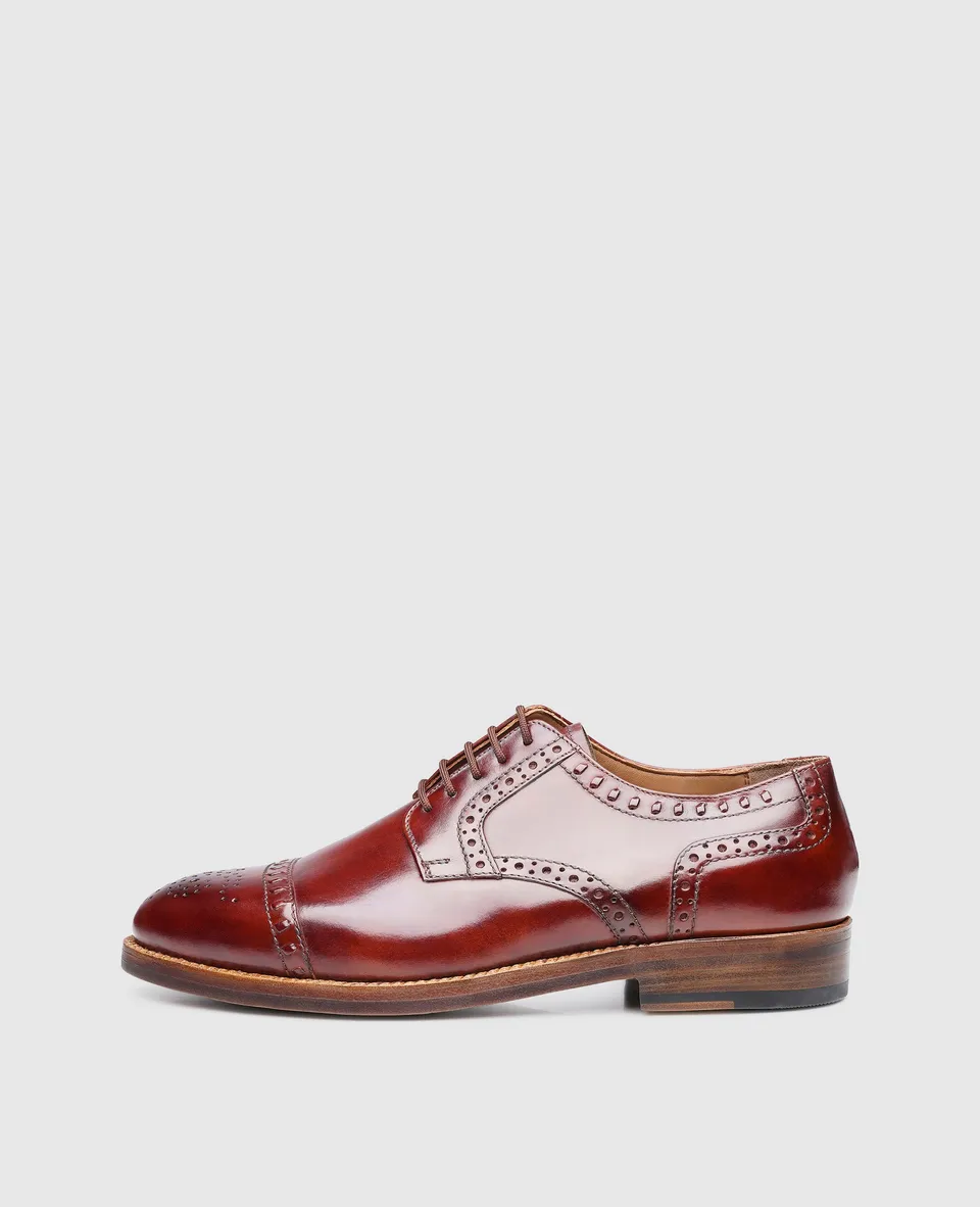 dinkelacker-london-half-brogue-tc-derby-whiskey-toscana-calf image 1