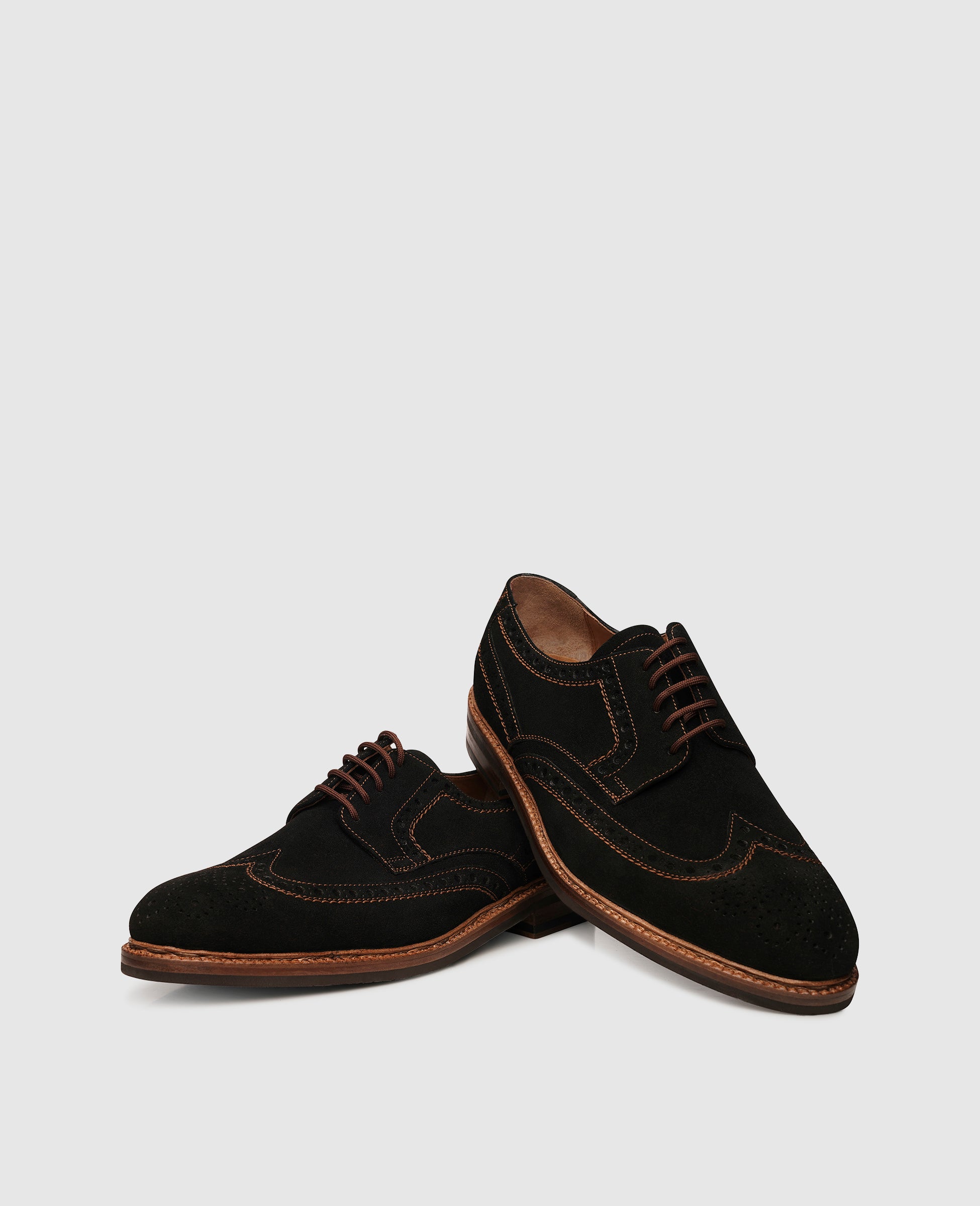 dinkelacker-luzern-full-brogue-v-derby-schwarz-kalbvelours image 4
