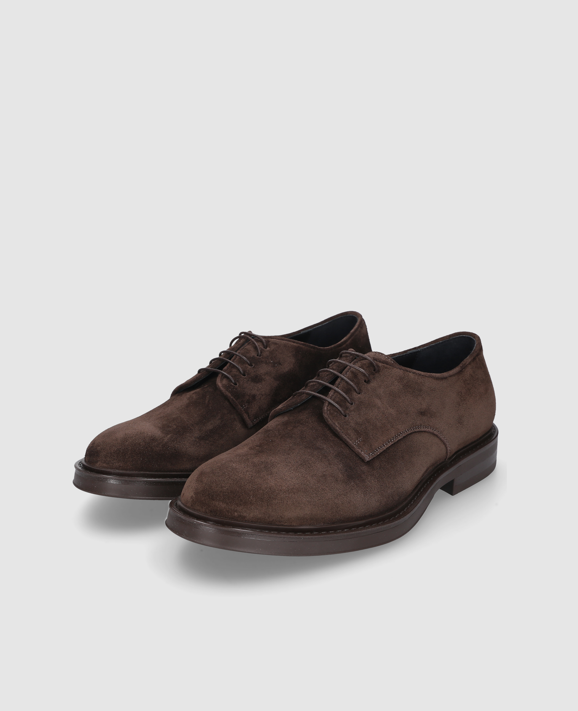 dinkelacker-florenz-plain-v-derby-dunkelbraun-velours-profilsohle image 2
