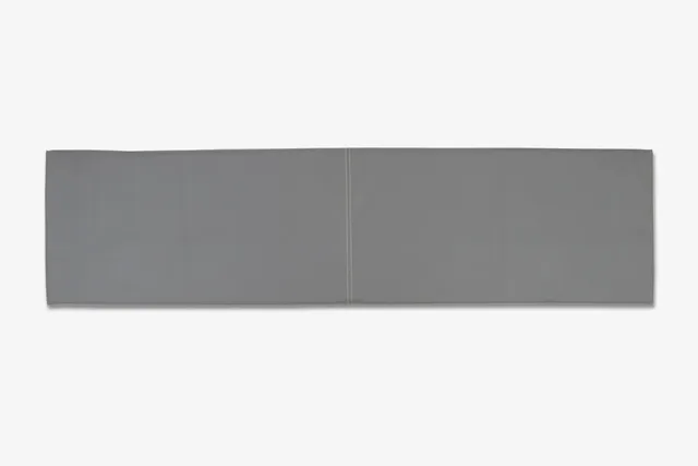lycce-wandkissen-xxl-150cm-x-30cm-kunstleder-grau-mit-montage-set image 1
