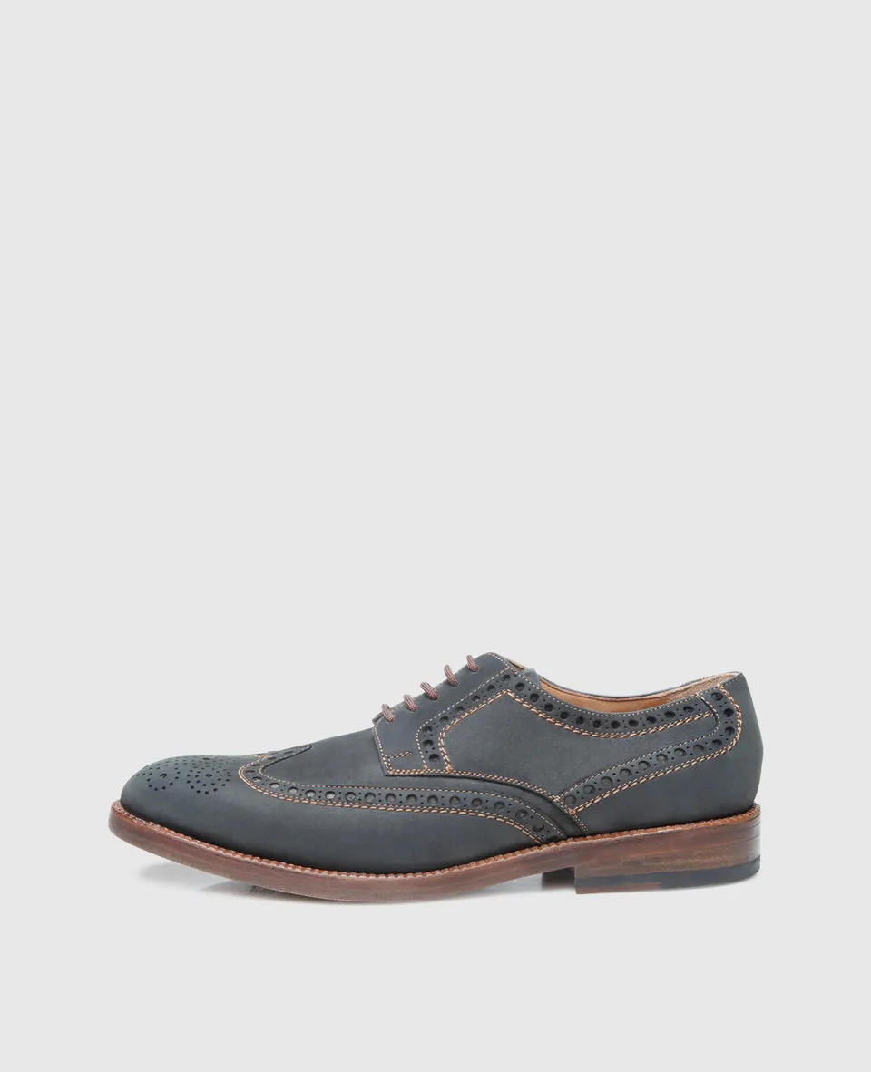 dinkelacker-luzern-full-brogue-j-derby-schwarz-nubuk image 1