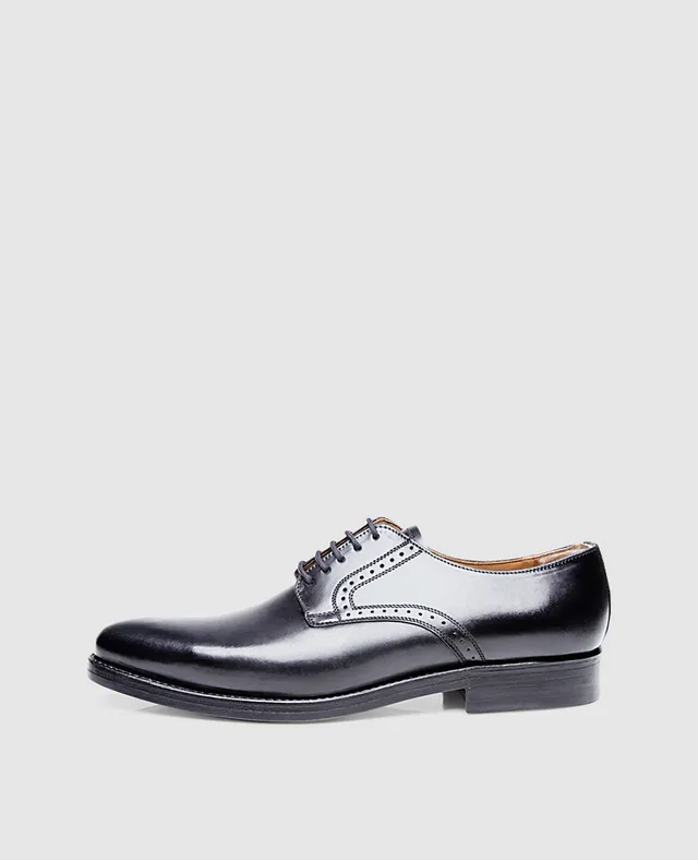 dinkelacker-milano-plain-c-derby-shell-cordovan-schwarz image 1