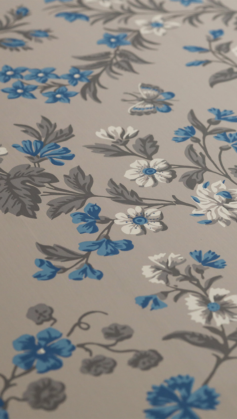 hembus-tapete-435-blaue-blumen-papiertapete-biedermeier image 2