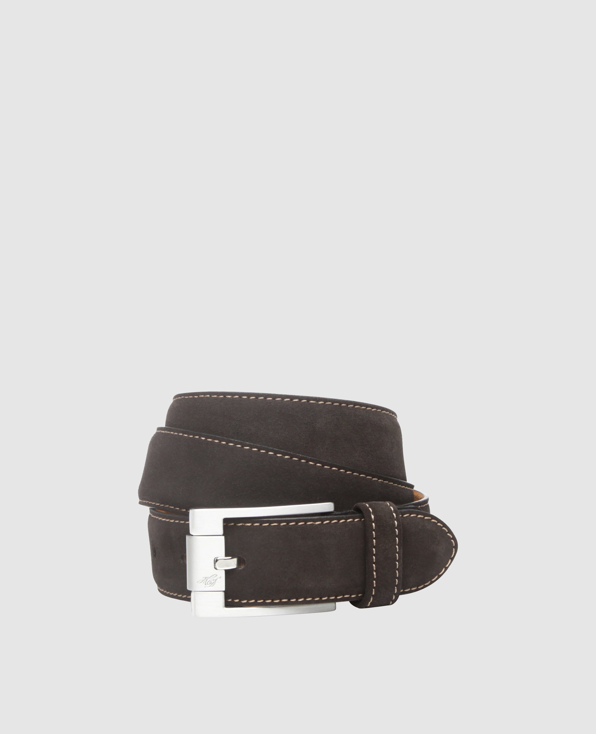 dinkelacker-bence-plain-v-g-rtel-espresso-aus-kalbvelours image 1