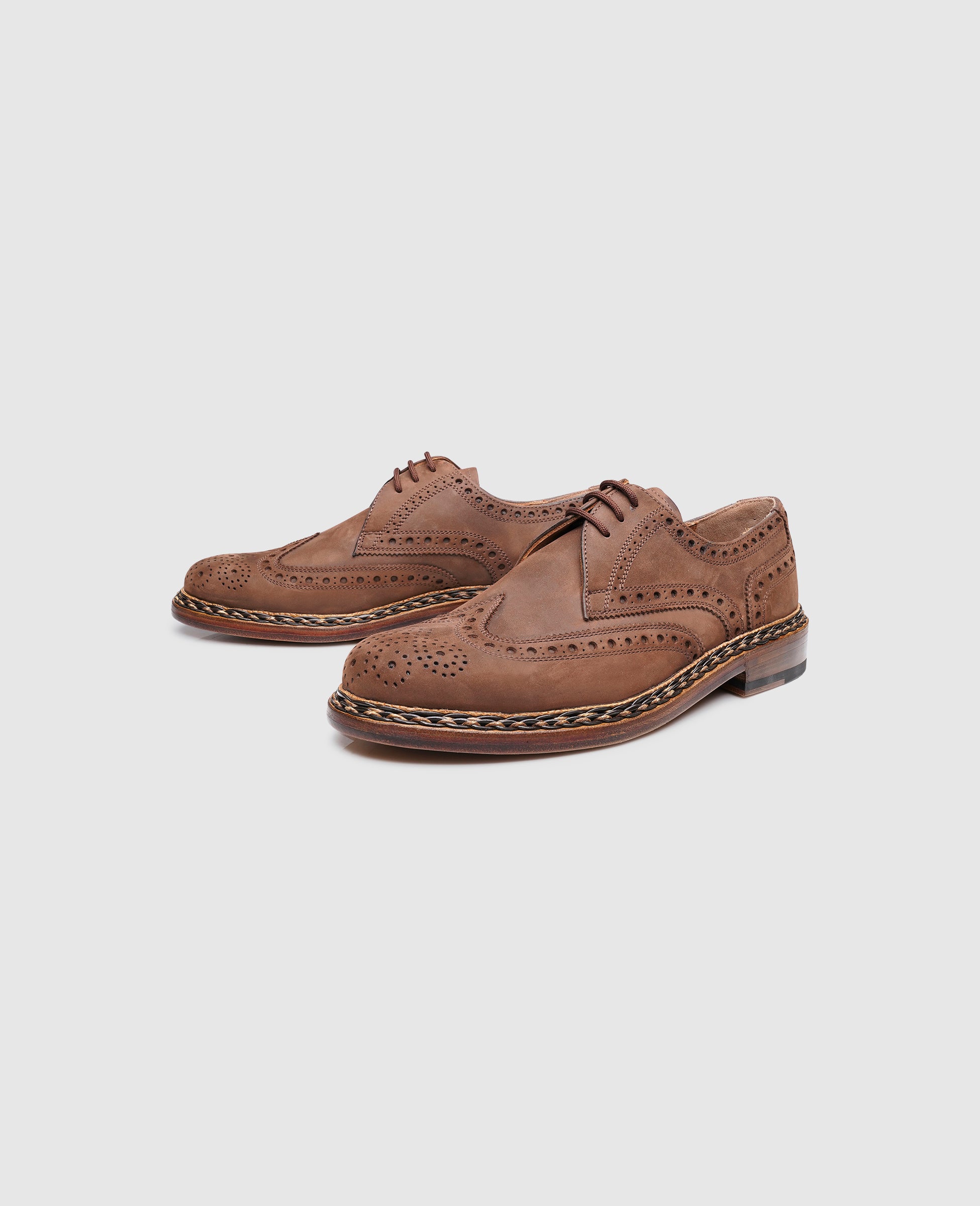 dinkelacker-buda-full-brogue-j-derby-herrenschuh-coffee image 7