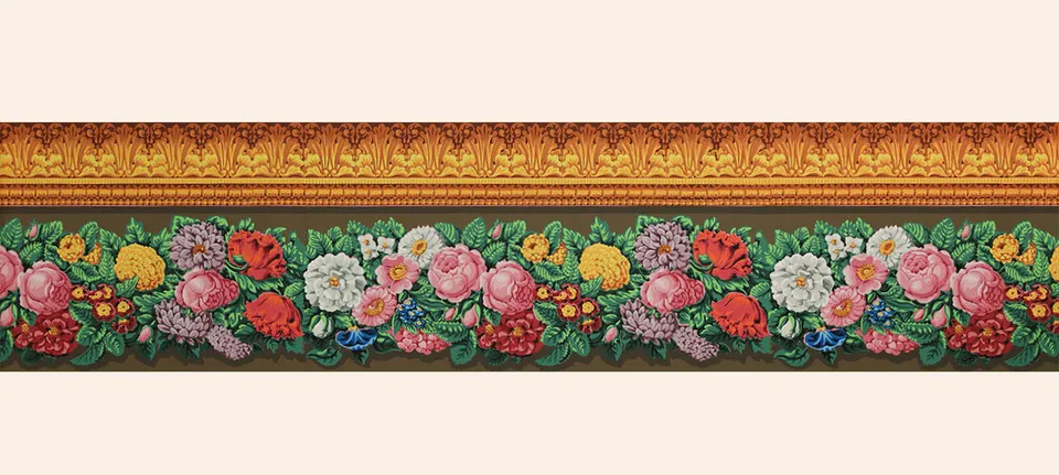 hembus-borte-544-flora-blumengirlande-bord-re-33-0-cm image 1