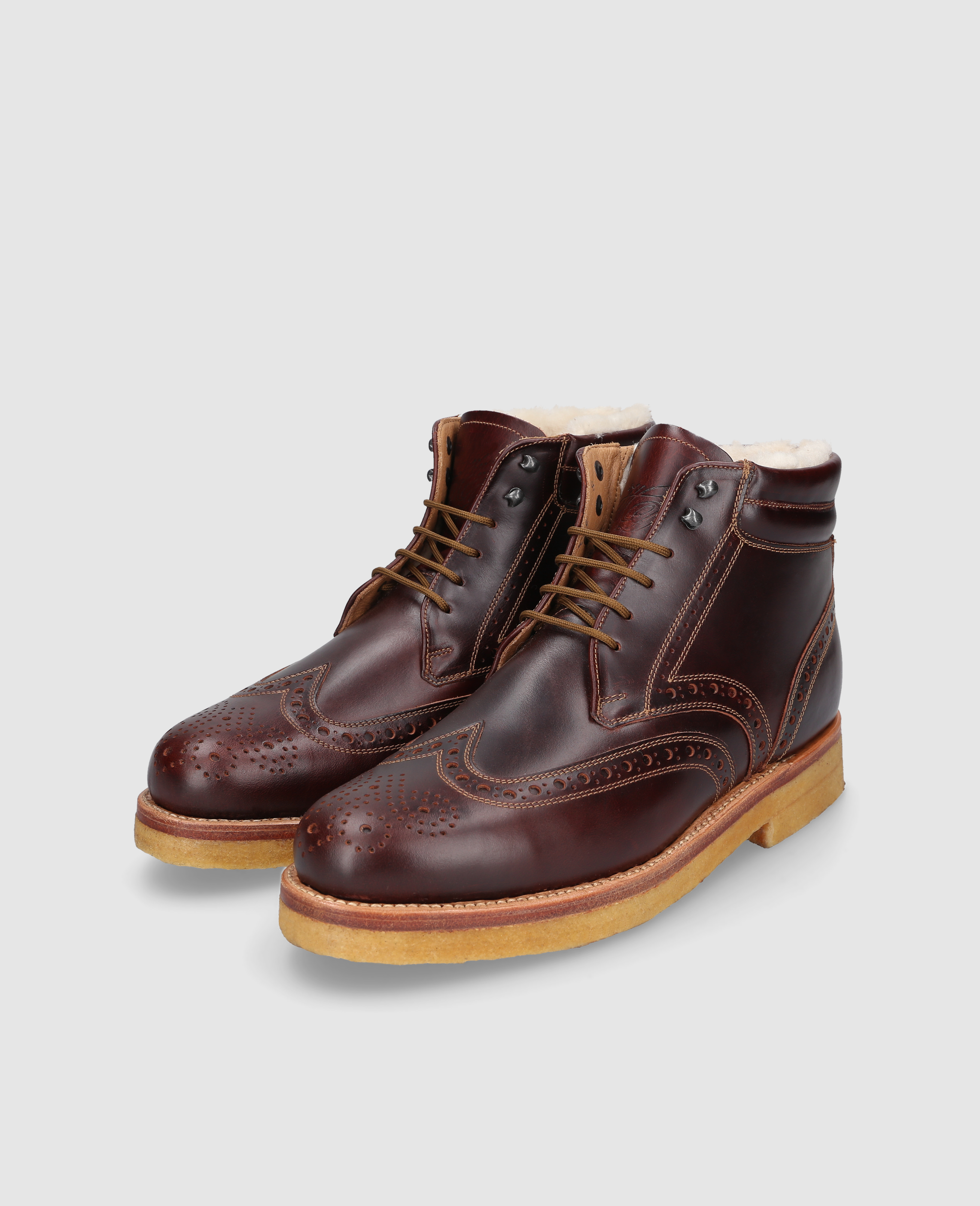 dinkelacker-buda-full-brogue-boot-ma-amarate-braun image 2