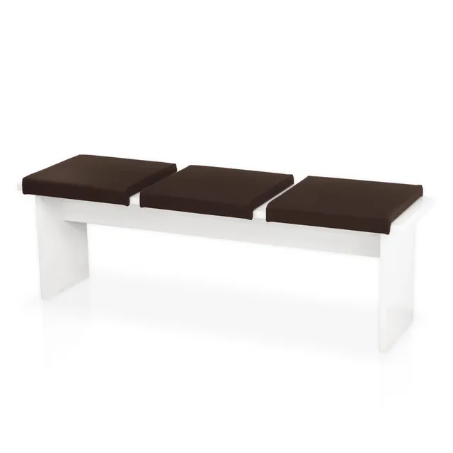 lycce-bankauflage-klemmkissen-2-leisten-kunstleder-braun-40-cm image 1