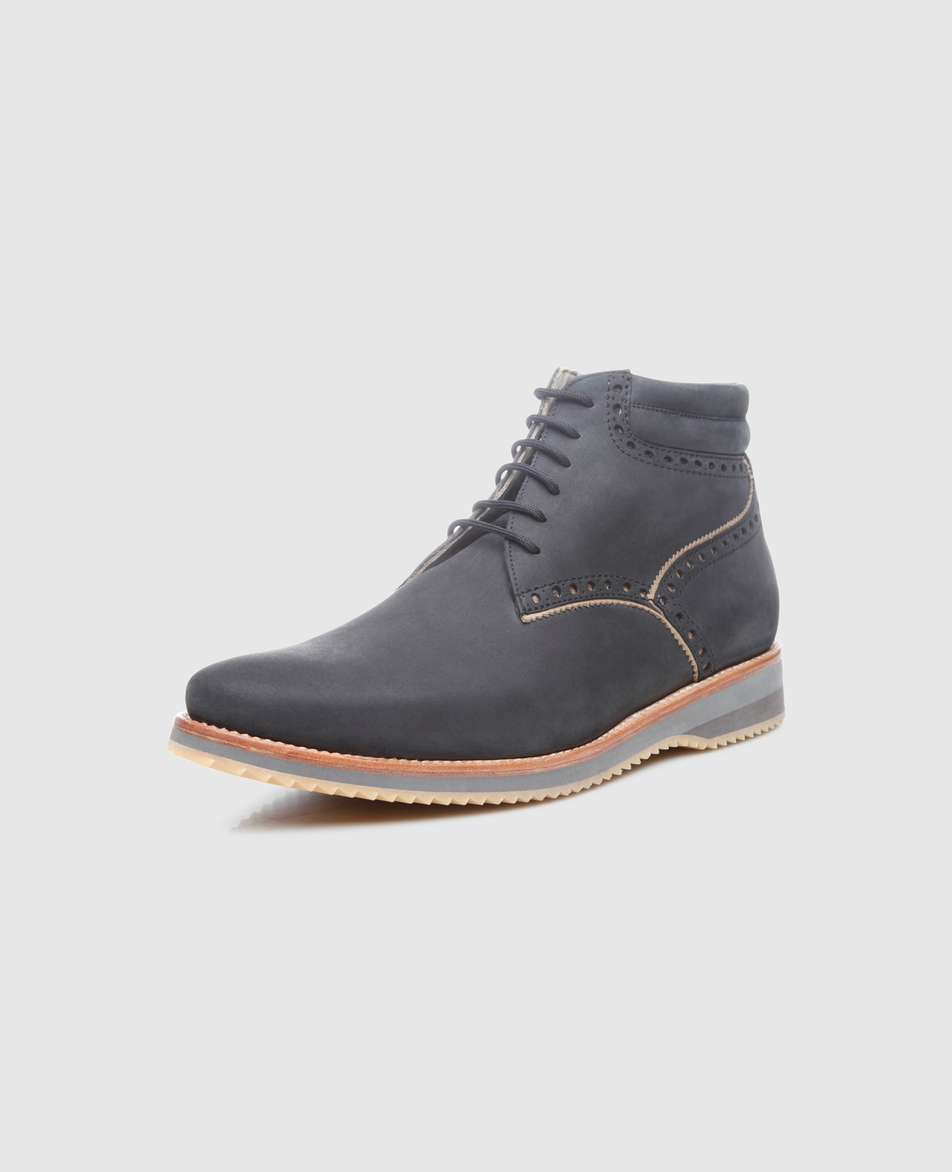 dinkelacker-campus-plain-j-derby-boot-schwarz-fettnubuk image 2