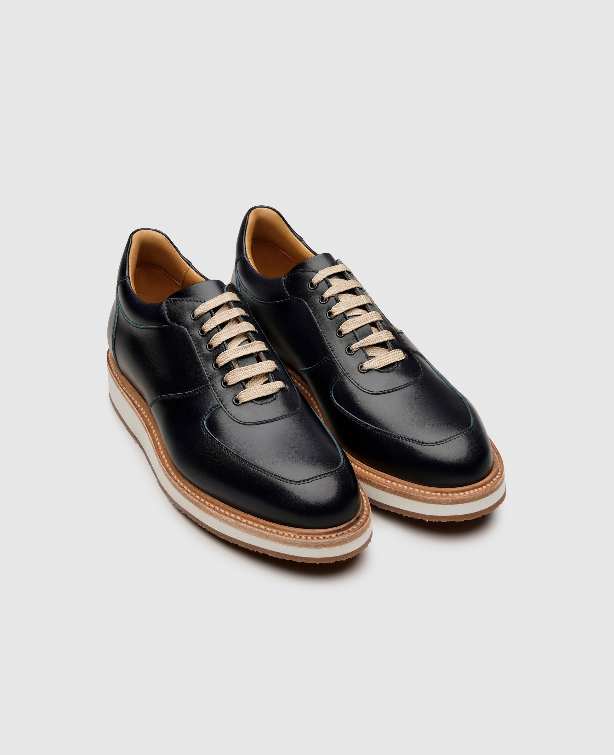 dinkelacker-london-sneaker-tc-herren-midnight-blau-glattleder image 5