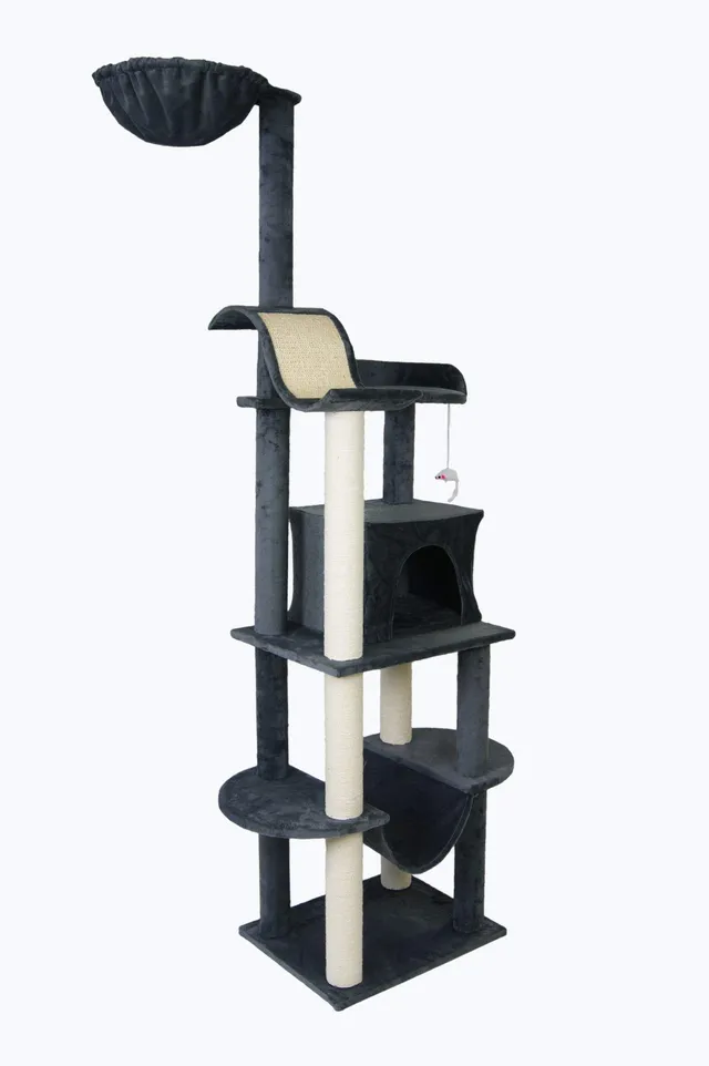lycce-katzenbaum-mona-grau-46-x-37-x-175-cm image 1