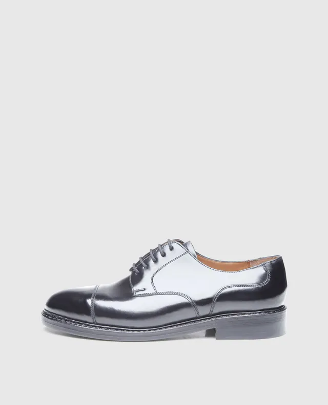 dinkelacker-london-captoe-c-oxford-black-cordovan image 1