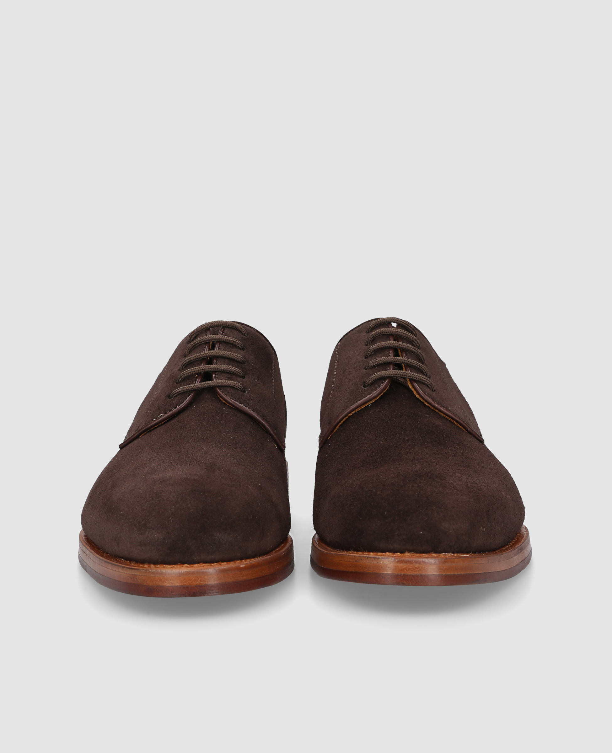dinkelacker-luzern-derby-plain-v-herrenschuh-dunkelbraun-kalbsvelours image 5