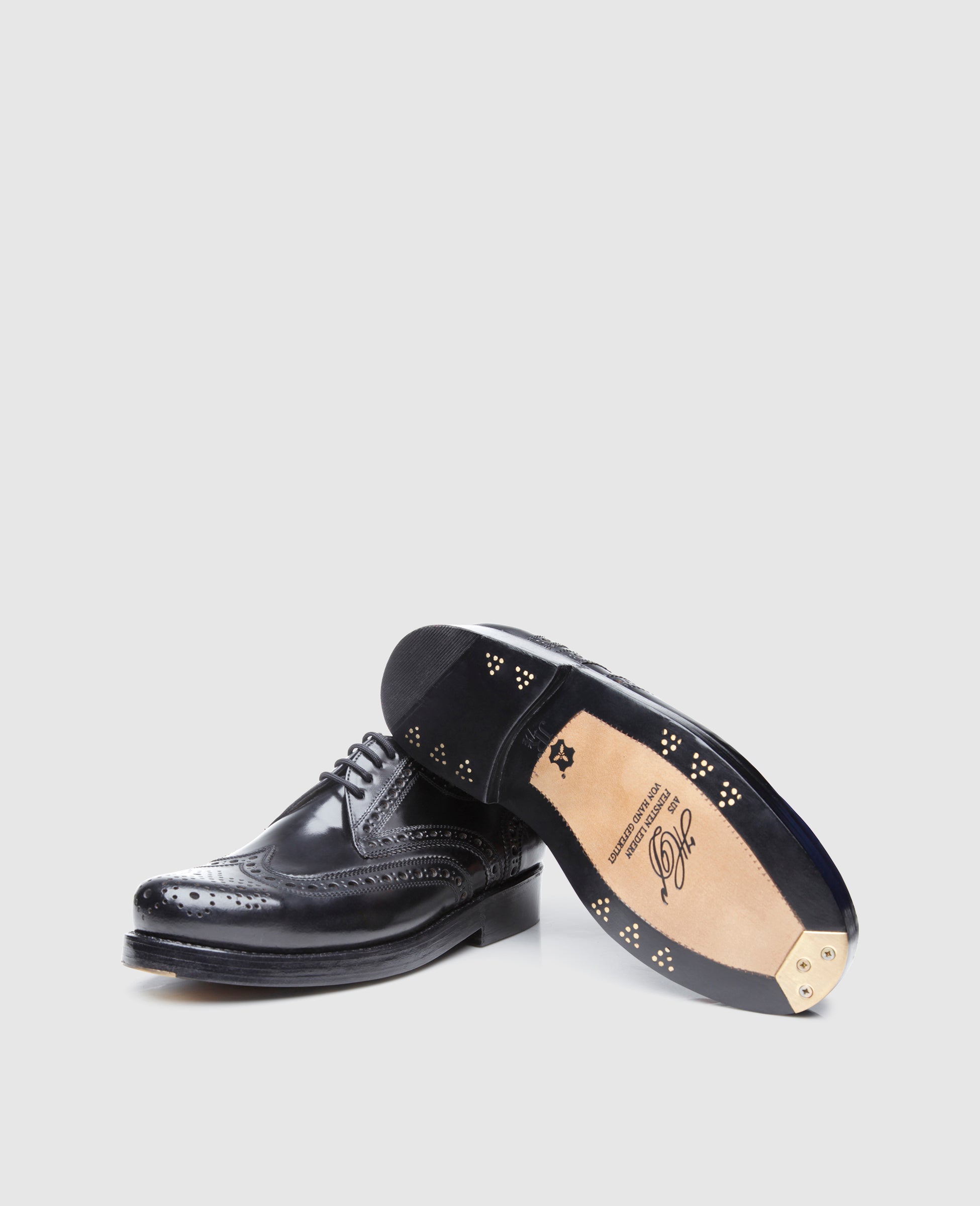 dinkelacker-rio-full-brogue-c-derby-schwarz-shell-cordovan image 6