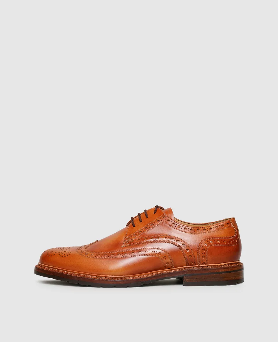 dinkelacker-genf-h-full-brogue-derby-tc-cognac image 1