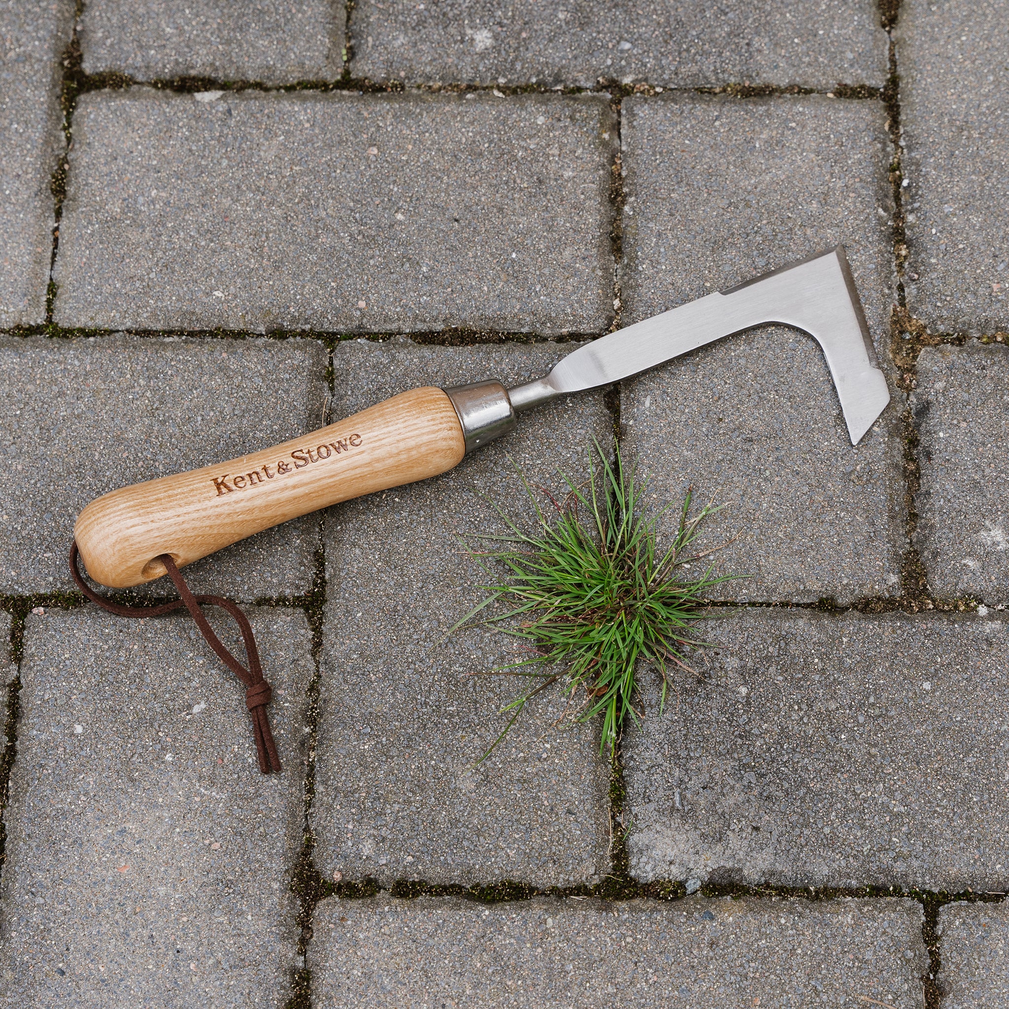 kent-stowe-edelstahl-hand-unkrautmesser-mit-eschenholzgriff image 2