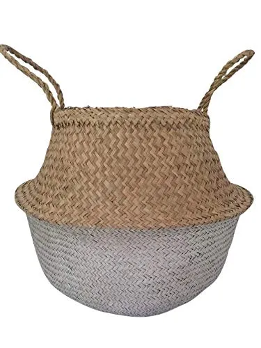 lycce-seegraskorb-mit-henkeln-natur-silber-27-37x25-cm image 1