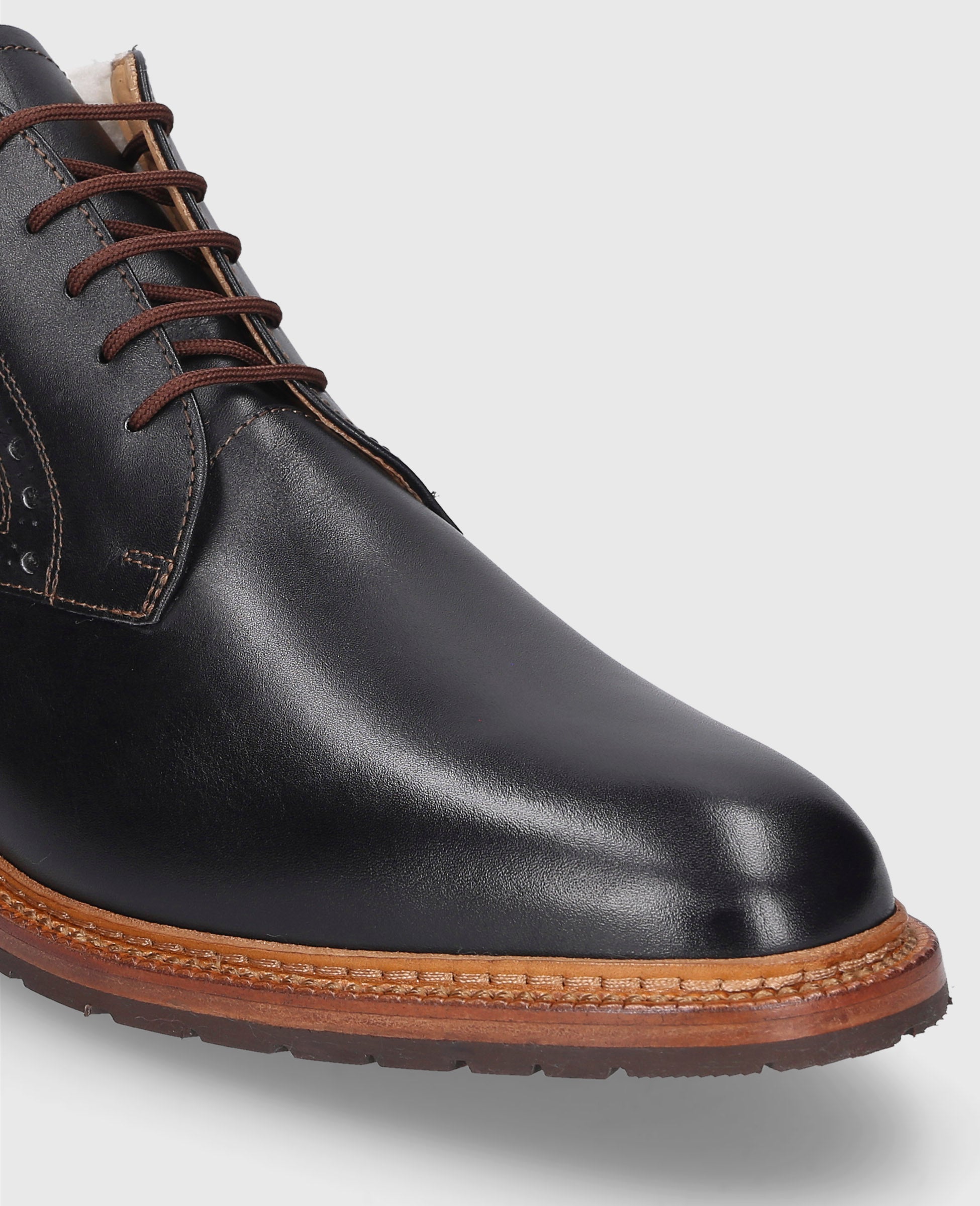 dinkelacker-luzern-full-brogue-bc-boot-schwarz-lammfell image 4