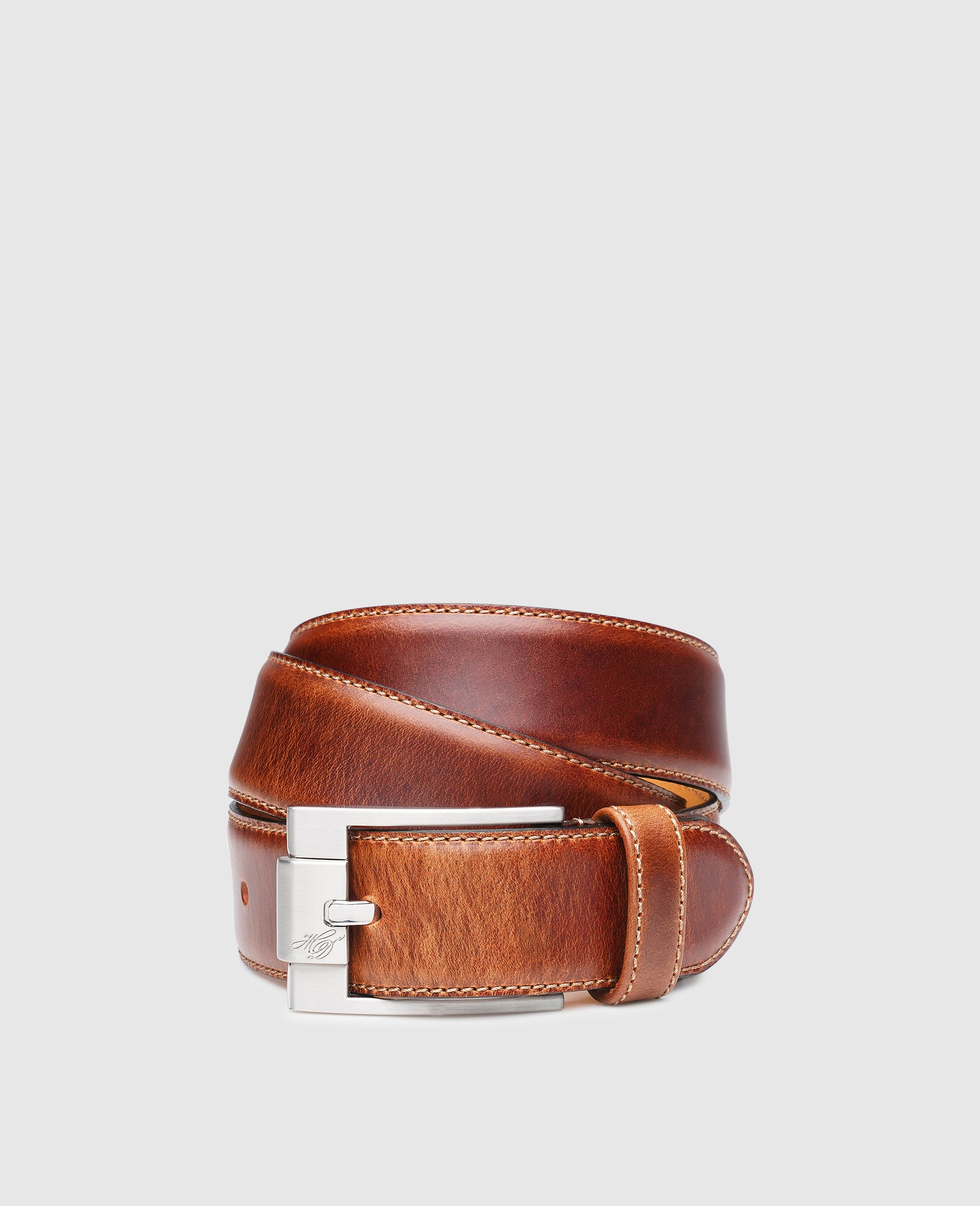 dinkelacker-tammo-plain-ma-lederg-rtel-amber-35mm image 1