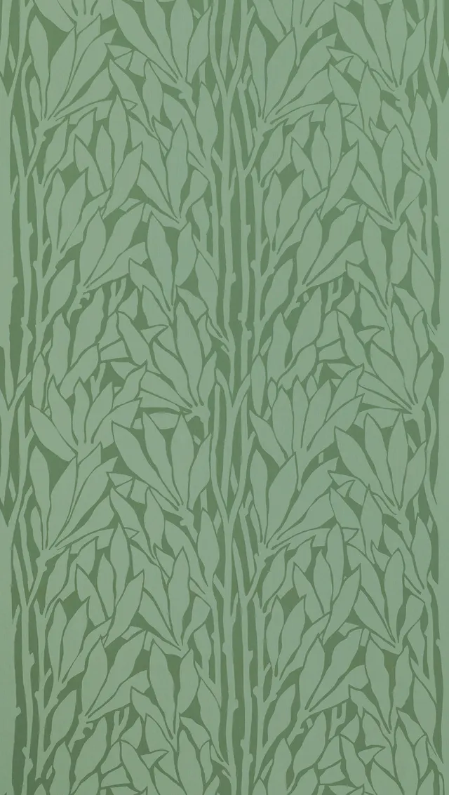 hembus-tapete-162-f-bl-tter-seladongr-n-papiertapete image 1