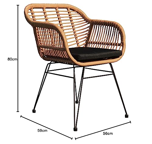 lycce-living-gartenstuhl-loungesessel-polyrattan-beige-sitzh-he-43-cm image 7