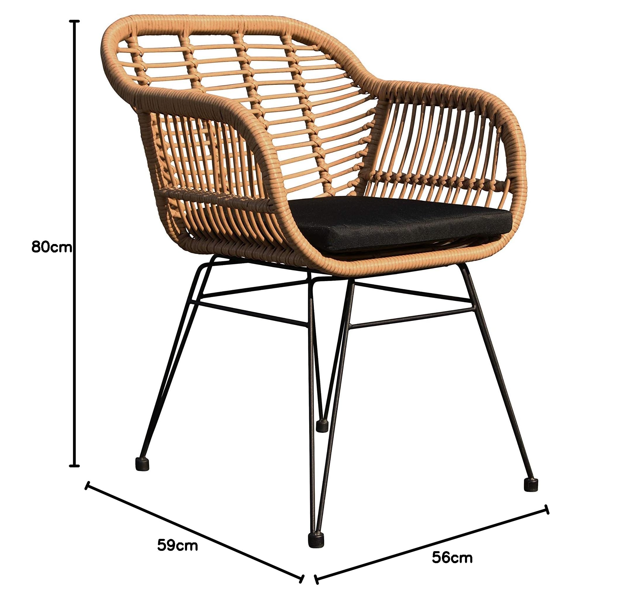 lycce-living-gartenstuhl-loungesessel-polyrattan-beige-sitzh-he-43-cm image 3