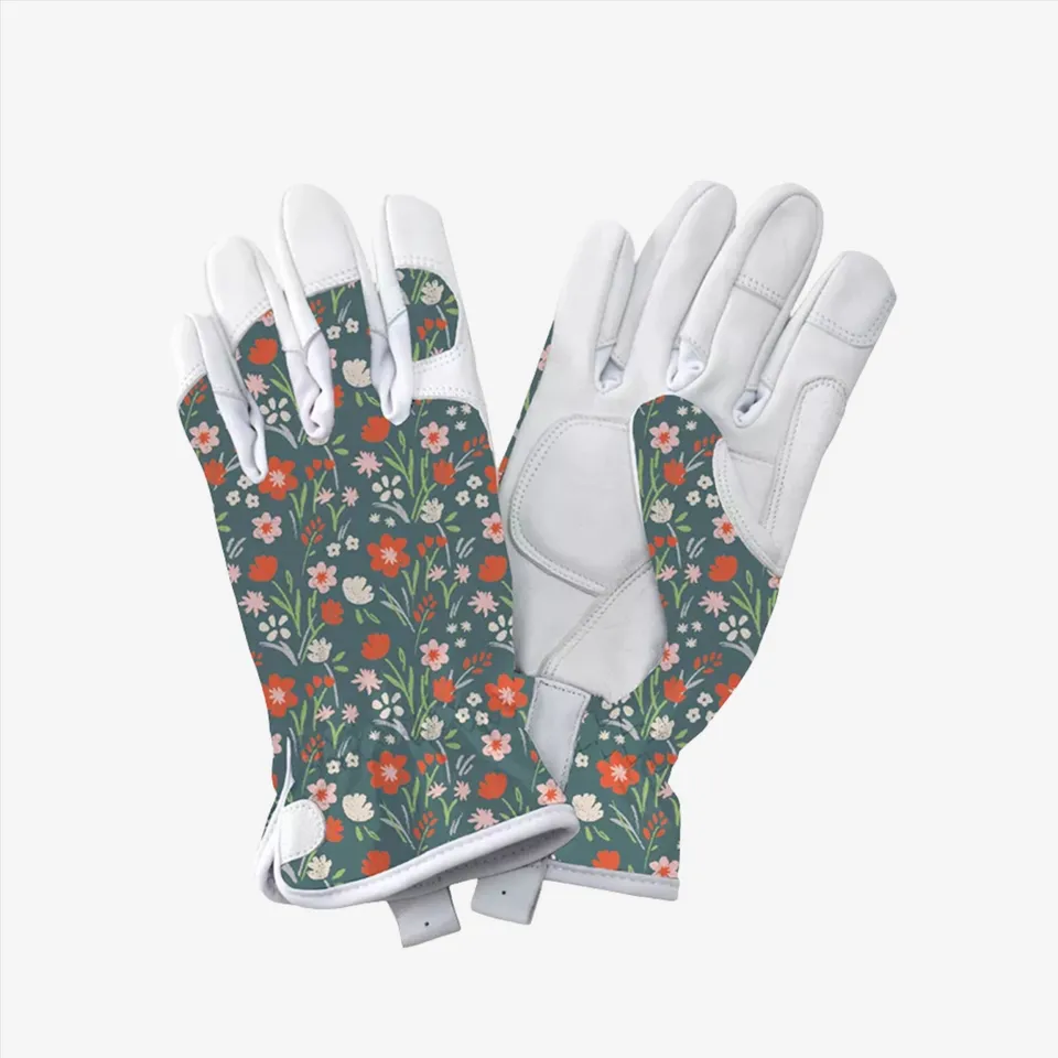 kent-stowe-teal-meadow-flowers-lederhandschuhe-damen-s image 1