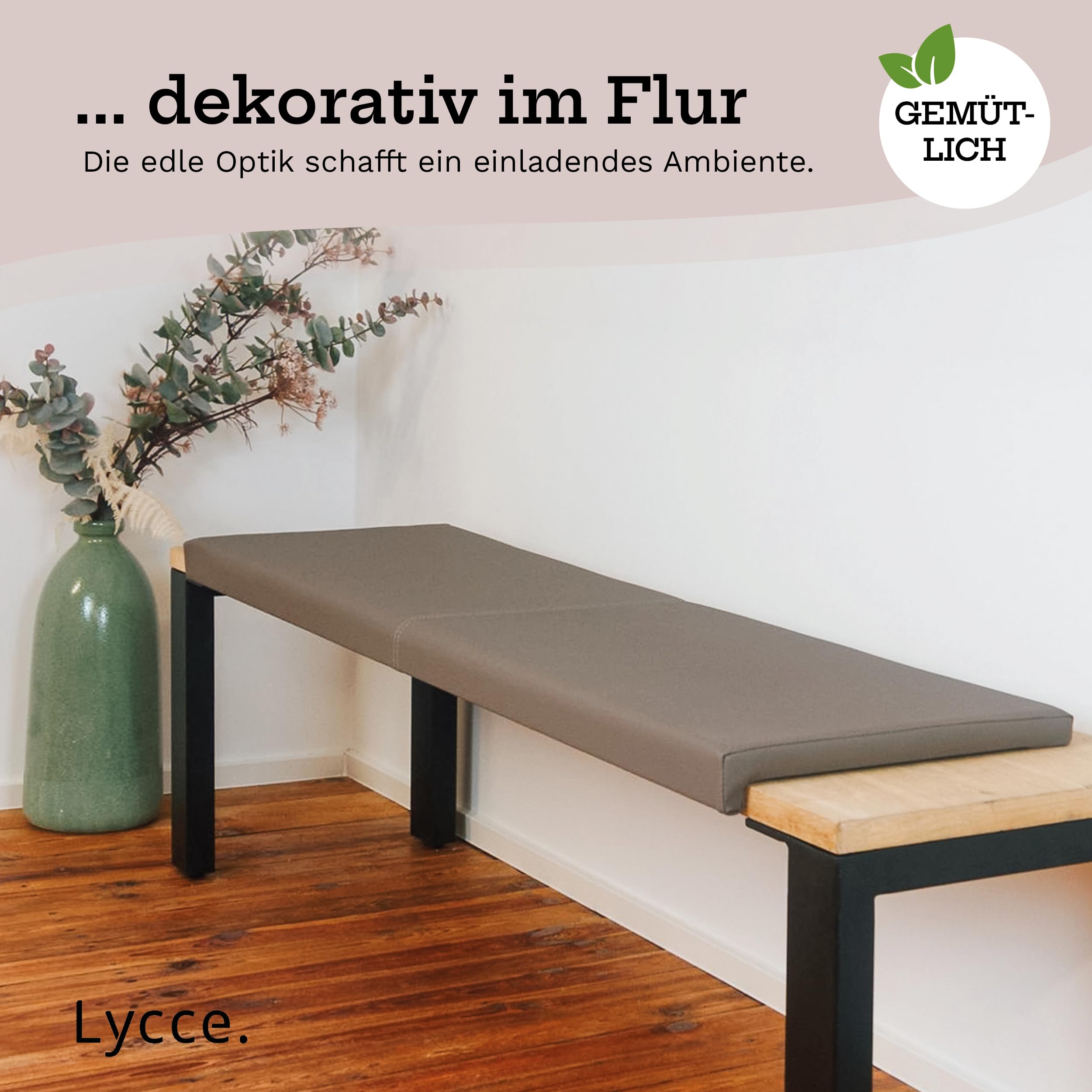 lycce-bankauflage-klemmkissen-1-leiste-xxl-3-sitzer-kunstleder-taupe image 6
