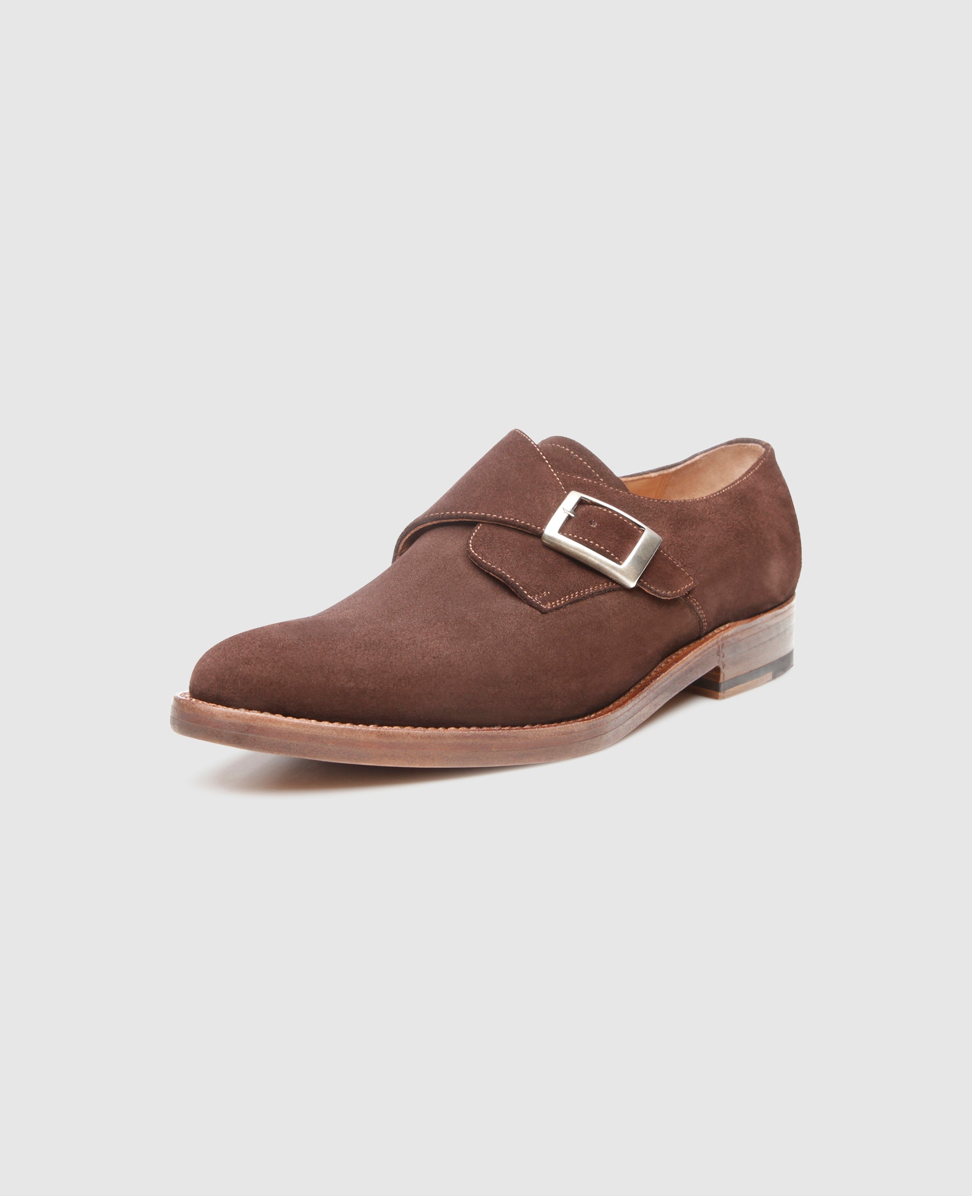 dinkelacker-milano-single-monk-v-dunkelbraun-kalbsvelours image 2