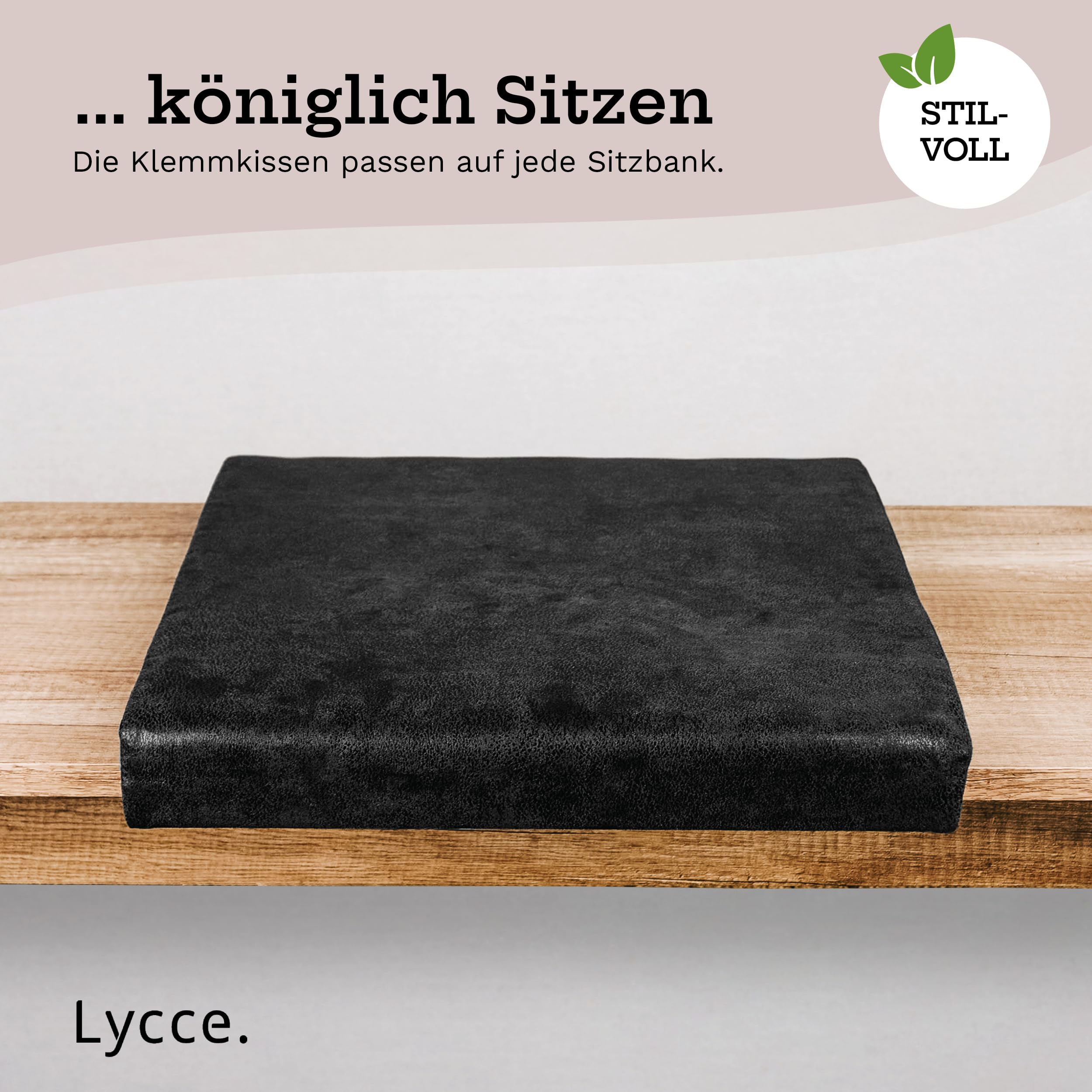 lycce-klemmkissen-bankauflage-1-leiste-wildlederoptik-schwarz image 6