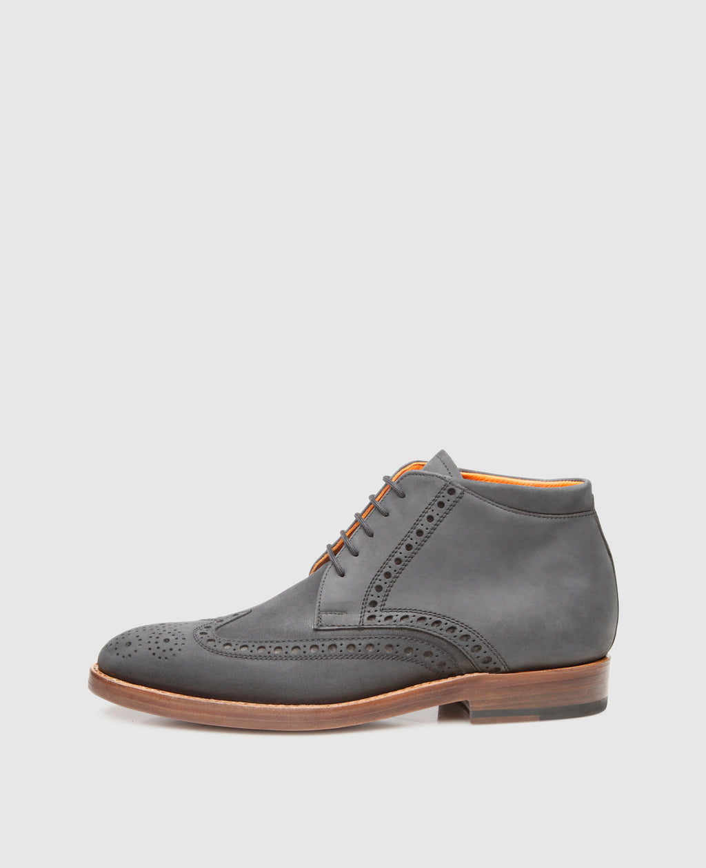 dinkelacker-luzern-full-brogue-j-stiefelette-schwarz-nubuk image 1