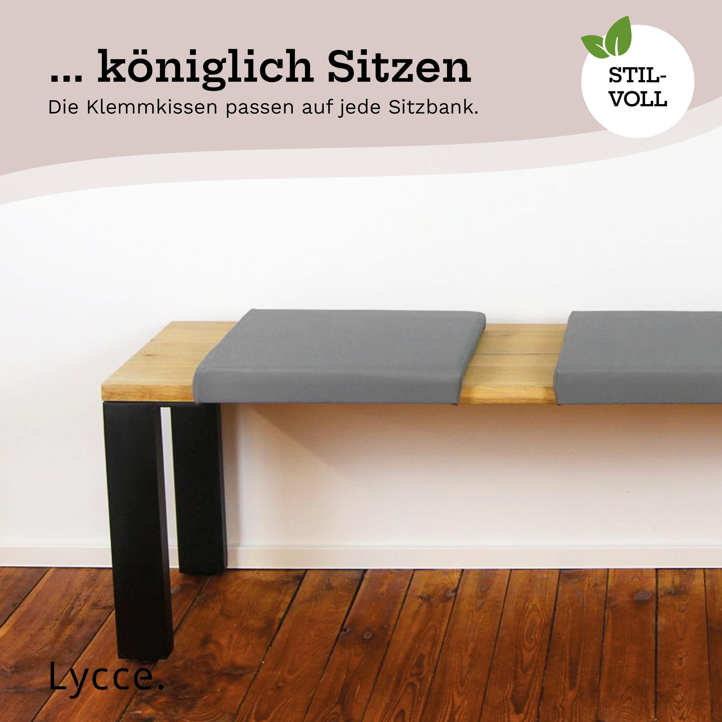 animal-design-lycce-klemmkissen-sitzbankkissen-leiste-kunstleder-grau image 8