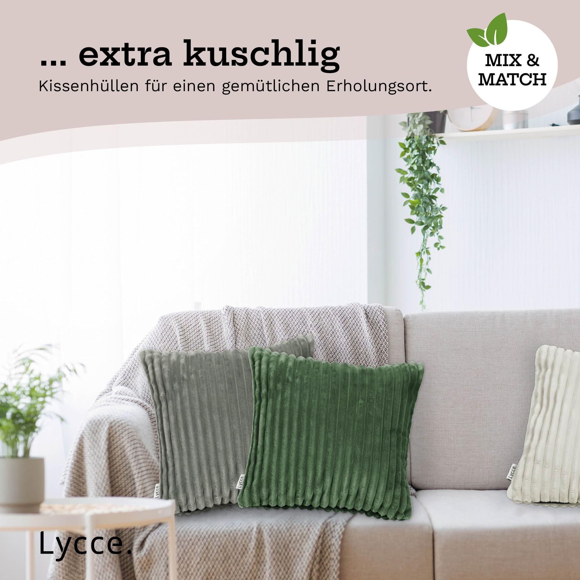 lycce-kissenbezug-deluxe-cord-gr-n-50-x-50-cm-2er-set image 6
