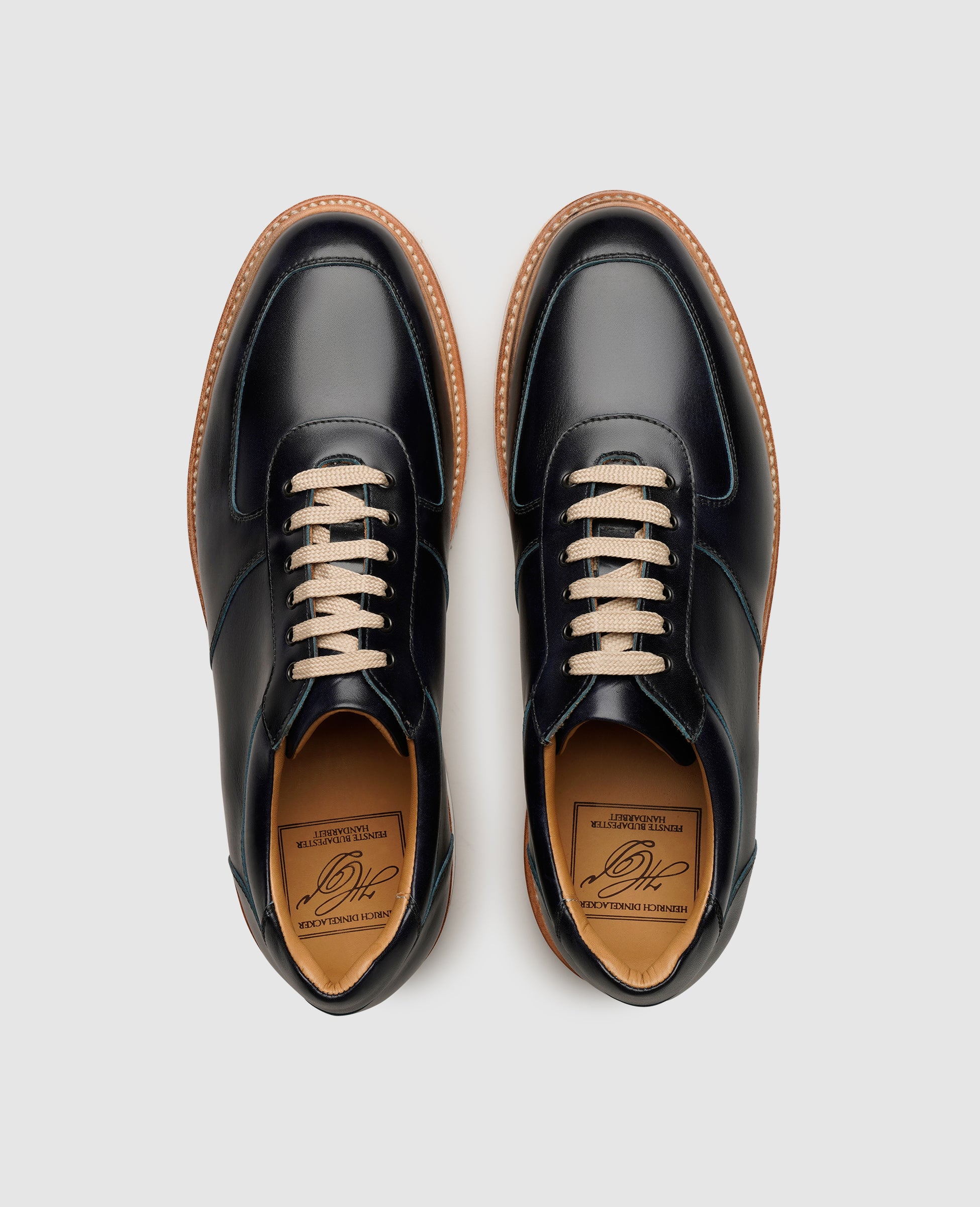 dinkelacker-london-sneaker-tc-herren-midnight-blau-glattleder image 6