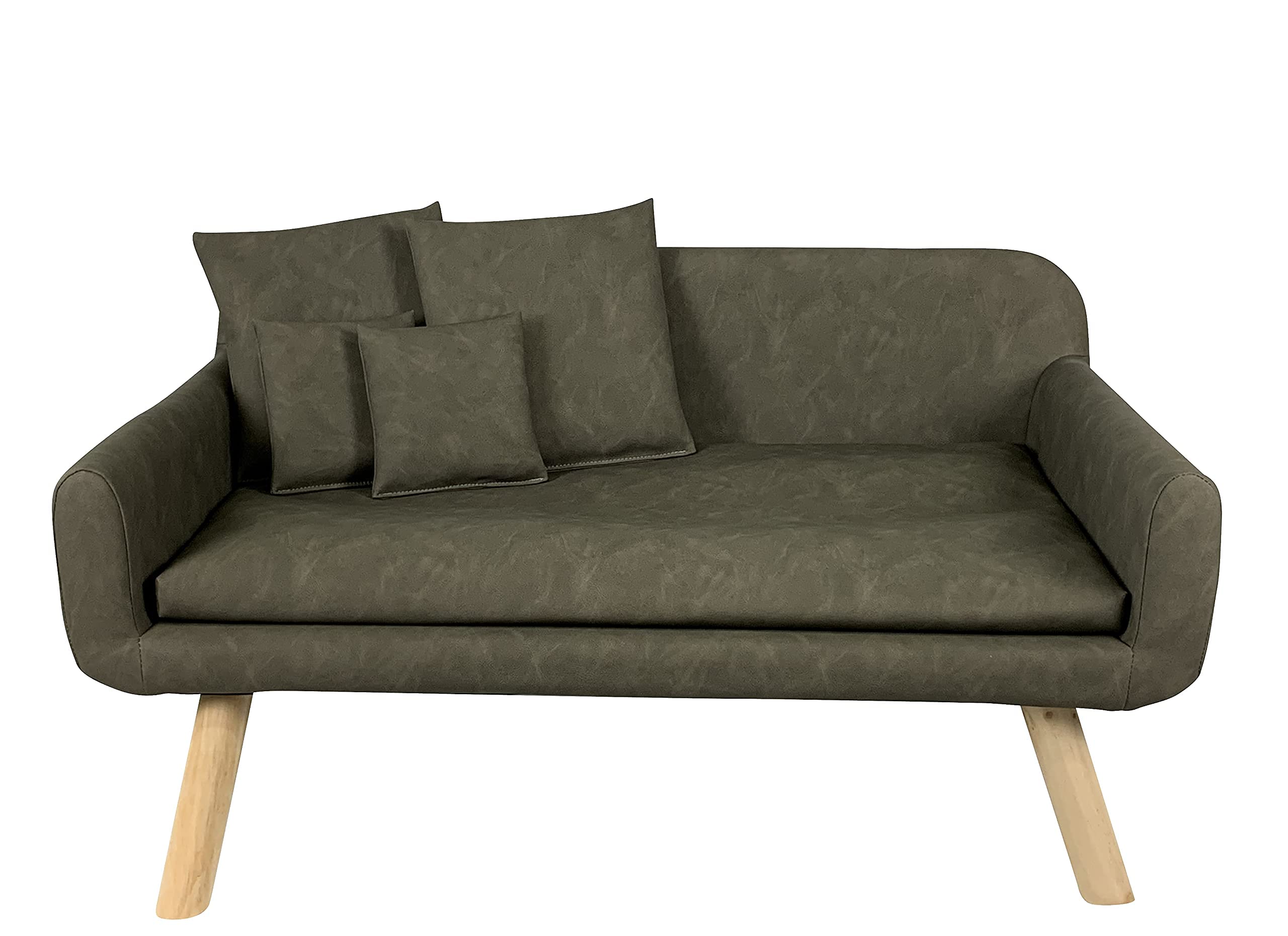 lycce-hundesofa-tilda-kunstleder-used-look-taupe-103-x-58-x-50-cm image 3