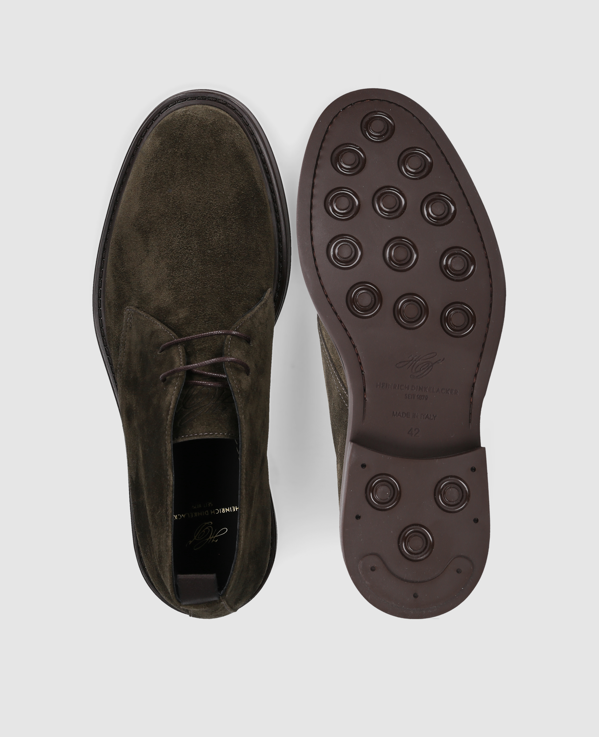 dinkelacker-florenz-plain-v-george-boot-dunkelgr-n-velours image 7