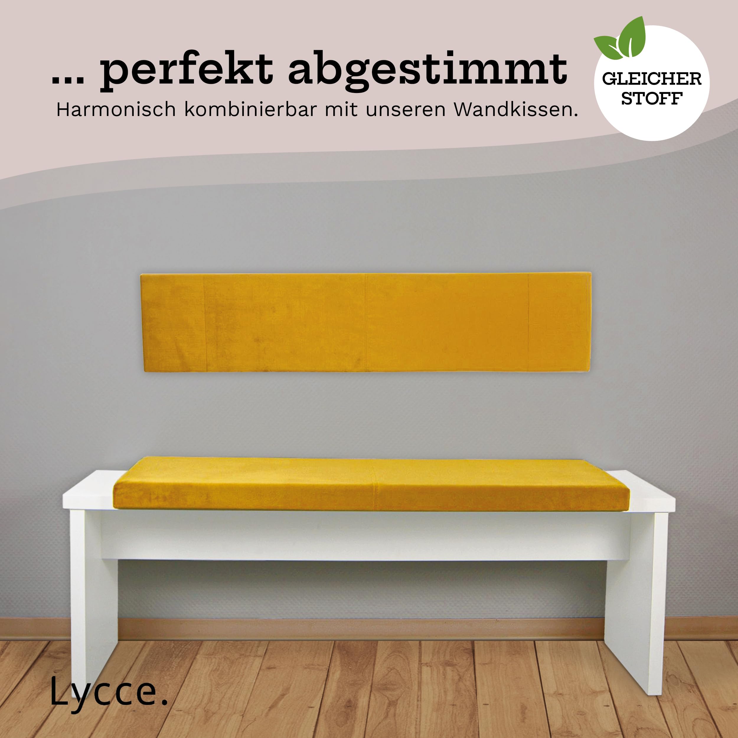 lycce-klemmkissen-1-leiste-2-sitzer-samt-senf-115x38x6-cm image 7