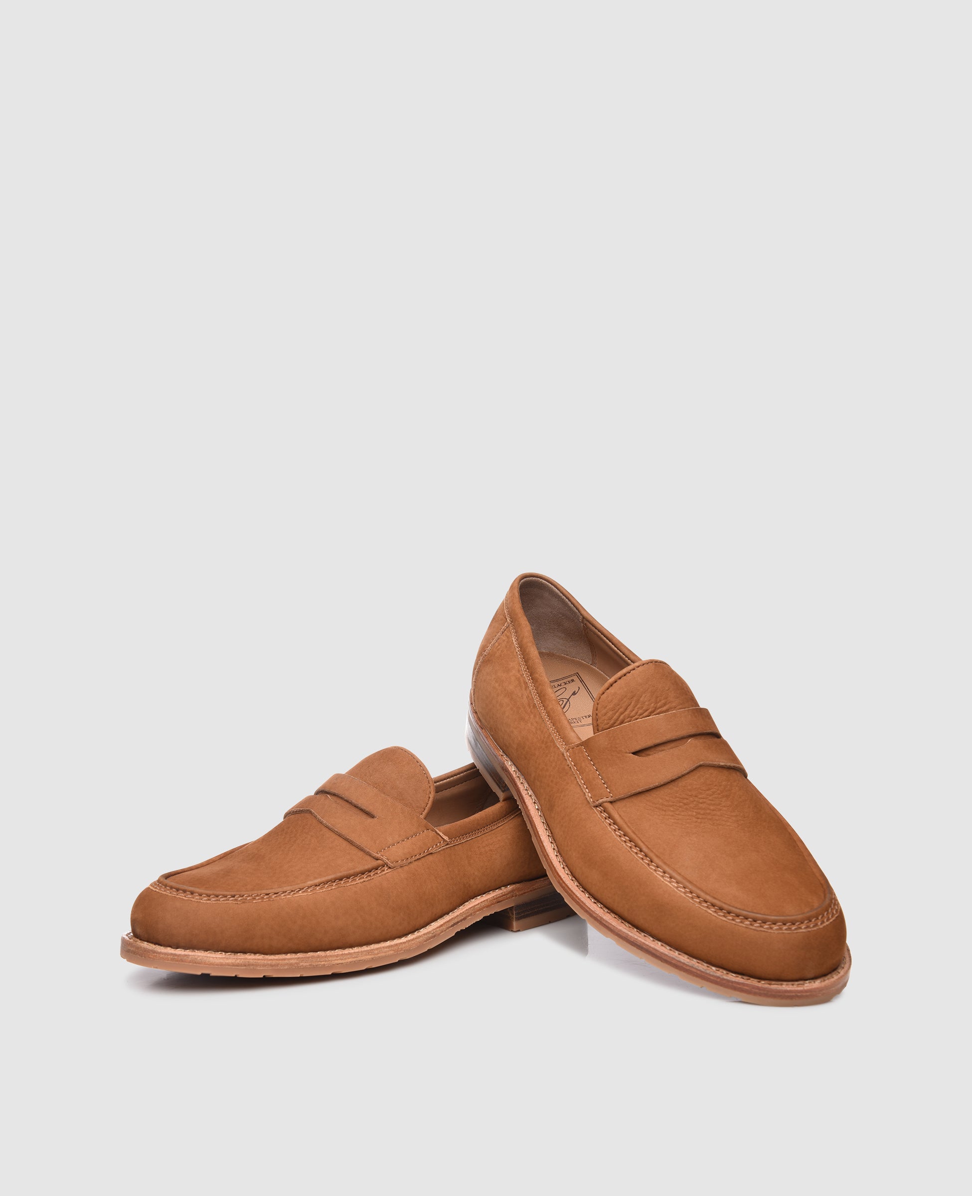 dinkelacker-wien-plain-bd-penny-loafer-natur-kalbsnubuk image 5