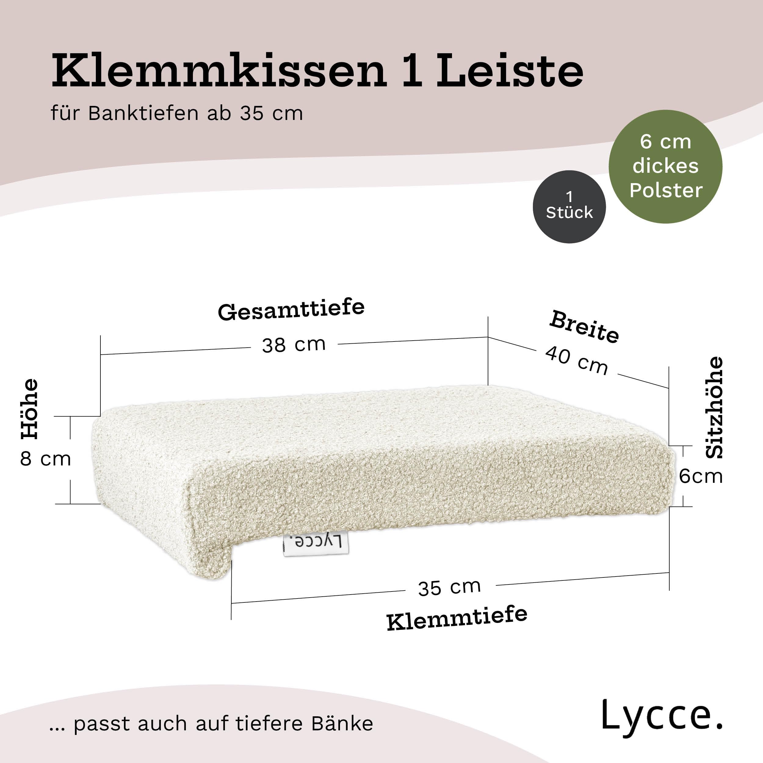 lycce-klemmkissen-bankauflage-boucl-beige-gepolstert image 3