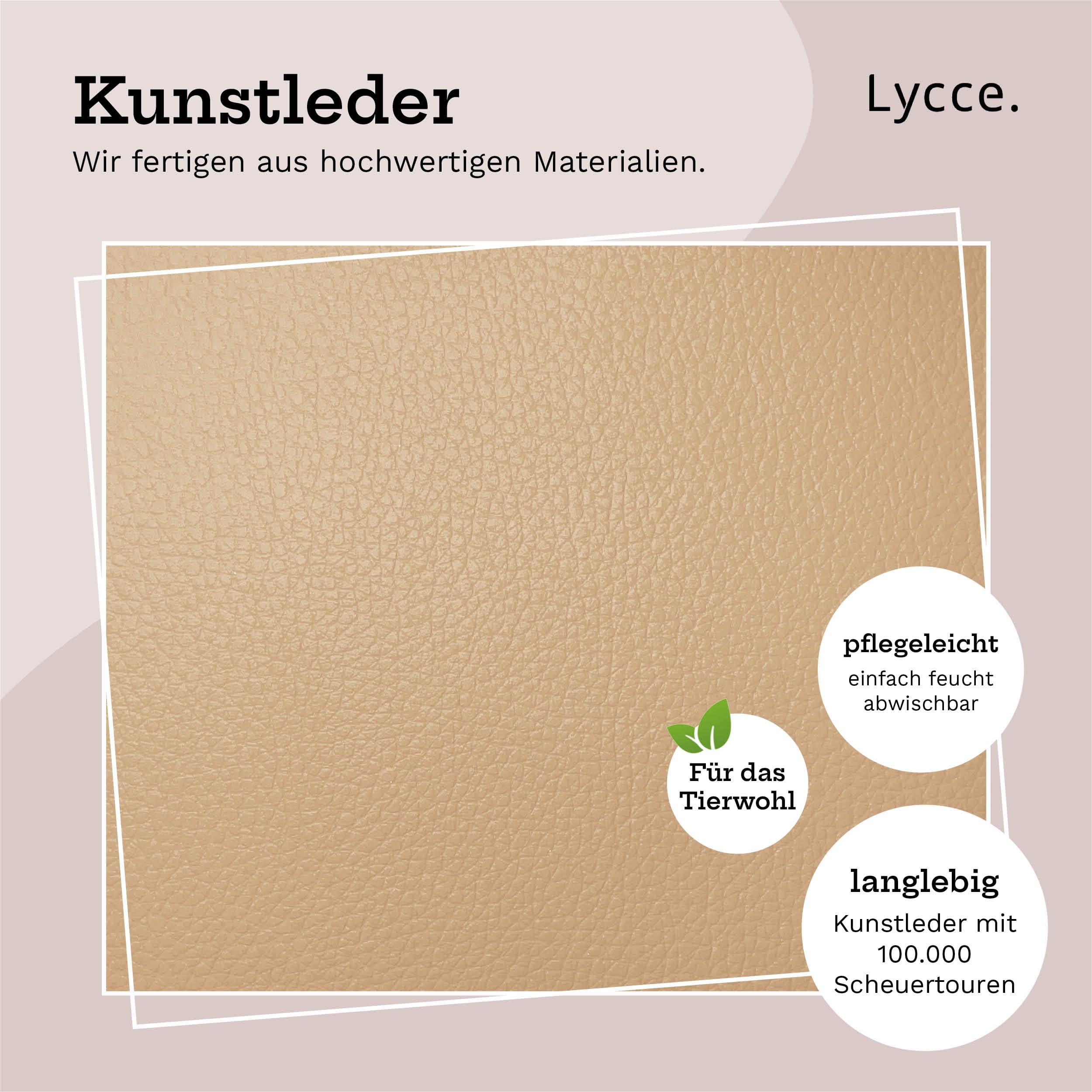 lycce-bankauflage-klemmkissen-1-leiste-mit-r-ckenkissen-kunstleder-beige image 4