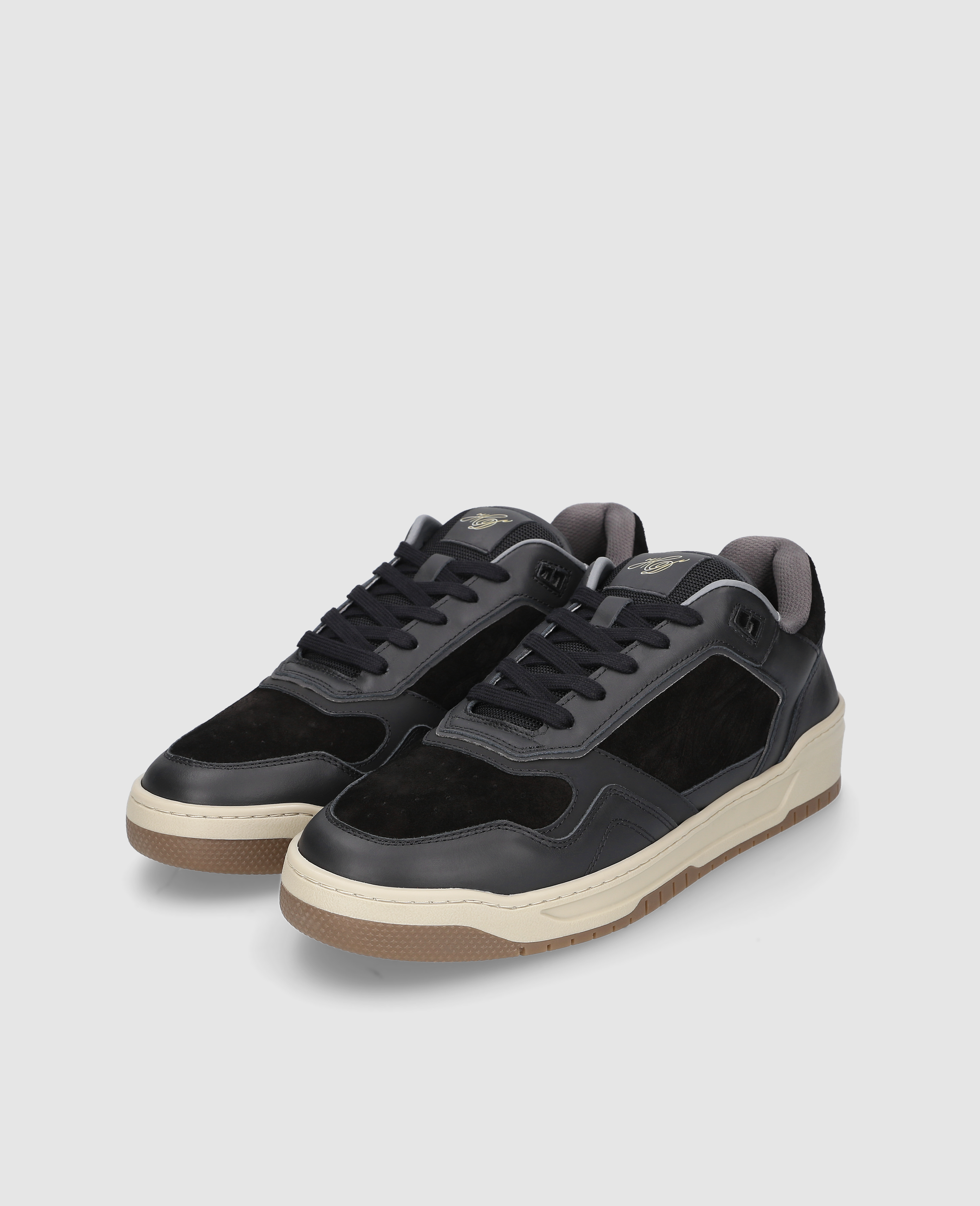 dinkelacker-los-angeles-sneaker-cl-schwarz-veloursleder image 2