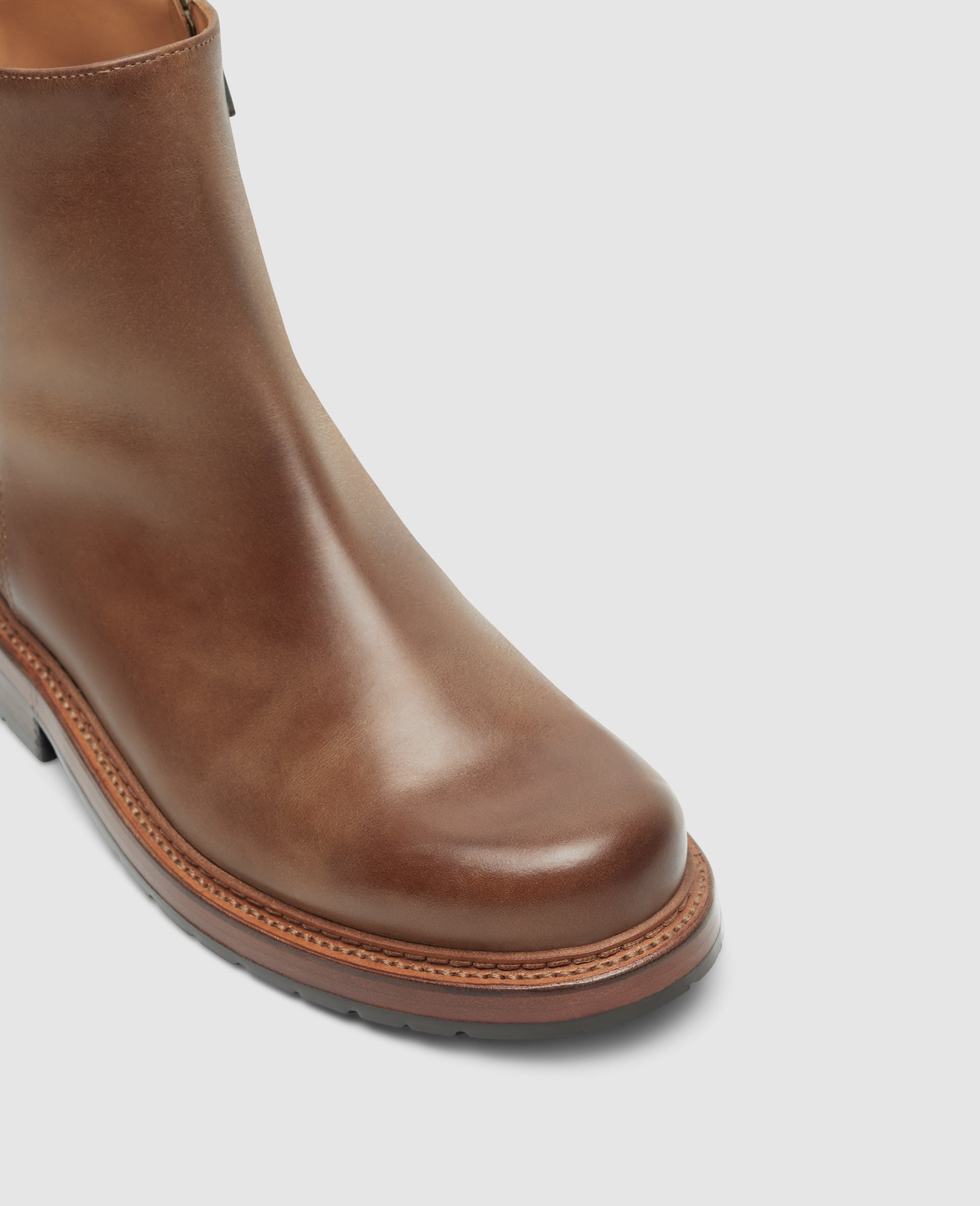 dinkelacker-rio-plain-h-zipper-stiefelette-caramel image 4