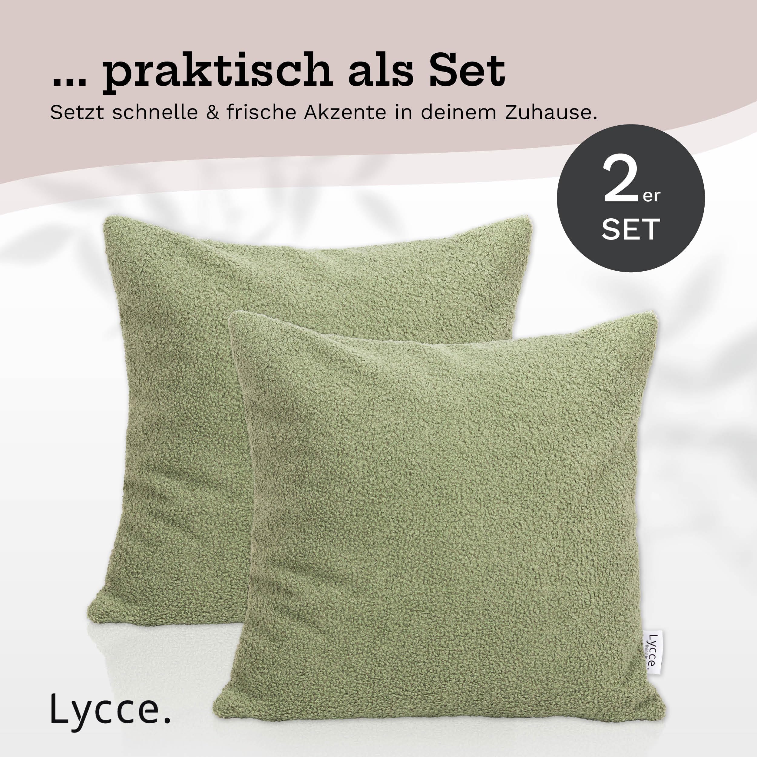 lycce-kissenh-lle-boucl-2er-set-50-x-50-cm-salbei image 2