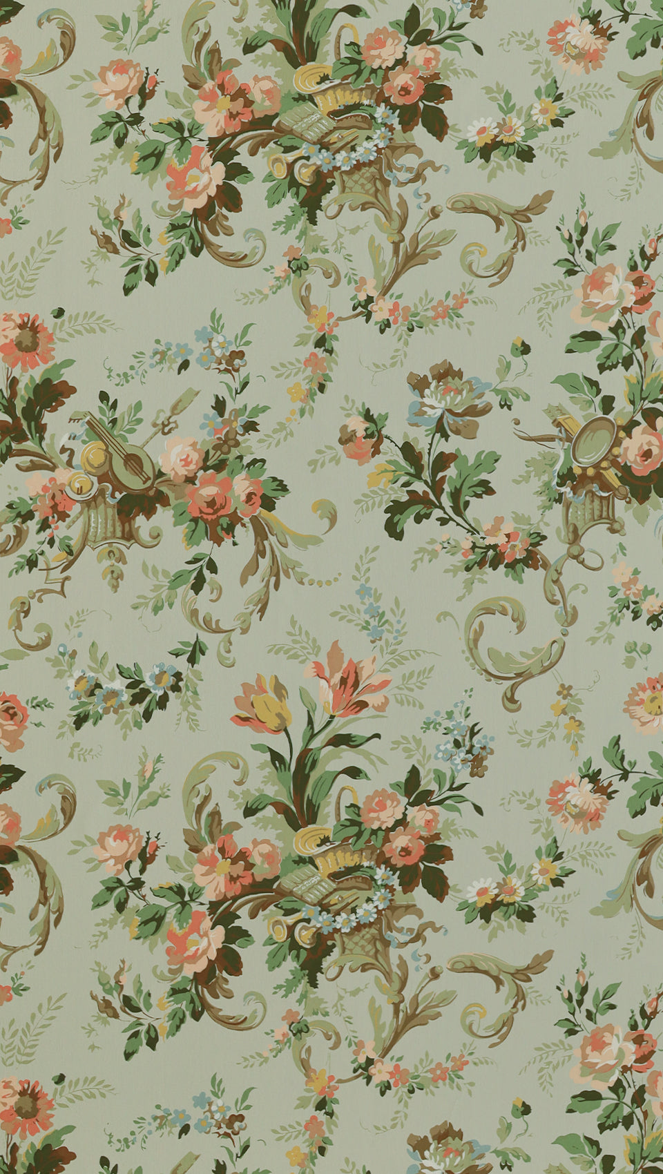 hembus-tapete-464-un-panier-fleuri-barock image 1