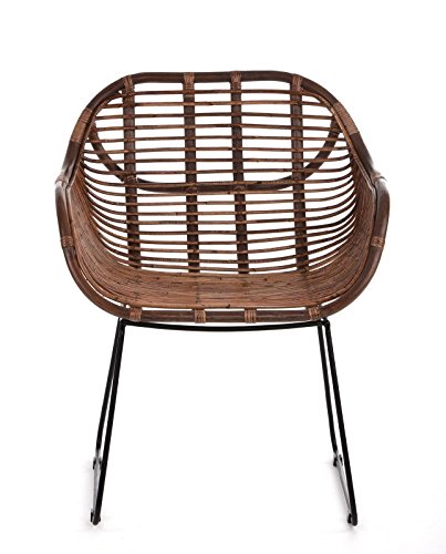lycce-gartenstuhl-loungesessel-rattan-braun-mit-armlehne-sitzh-he-41-cm image 8