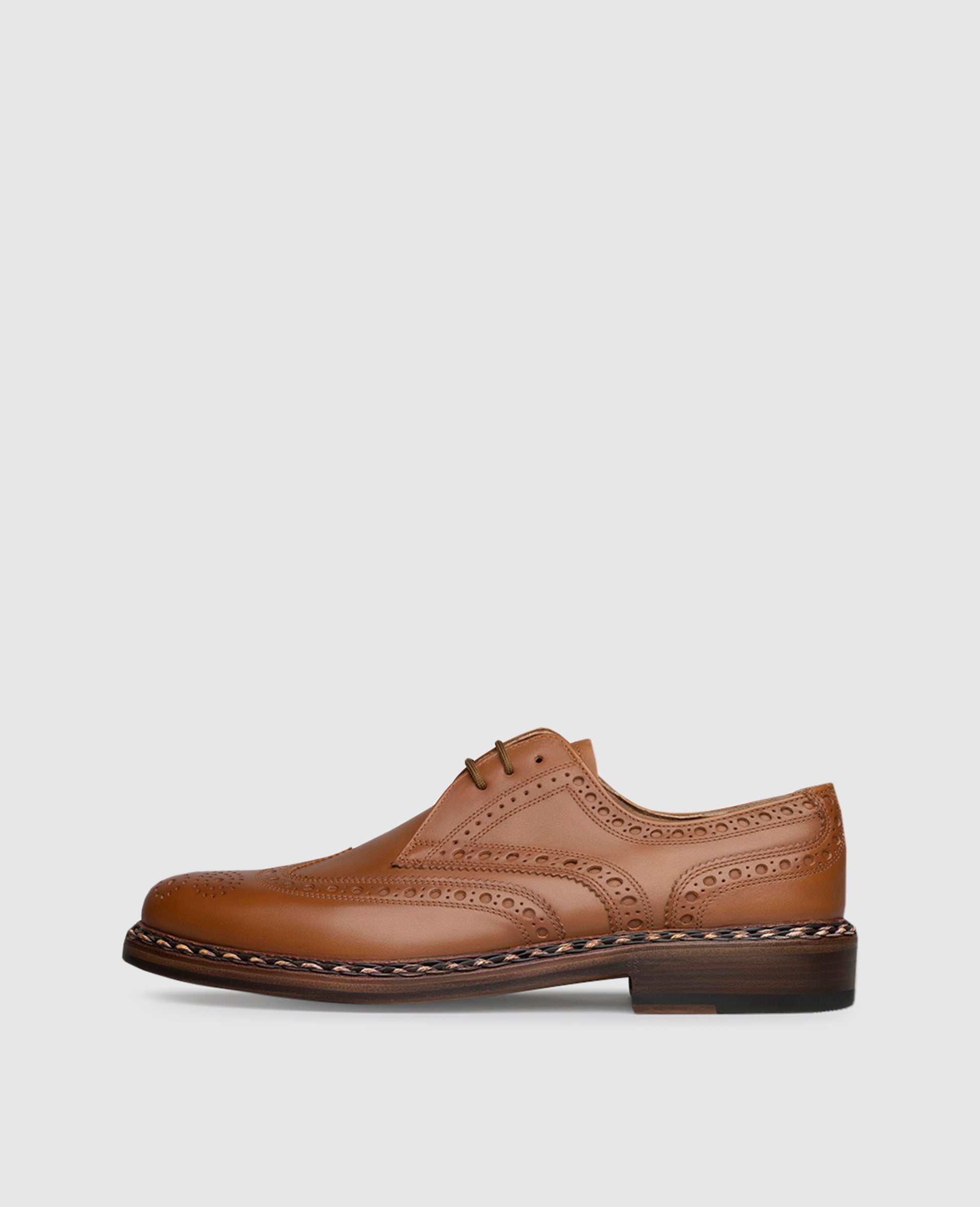 dinkelacker-buda-full-brogue-ac-derby-tabacco image 1